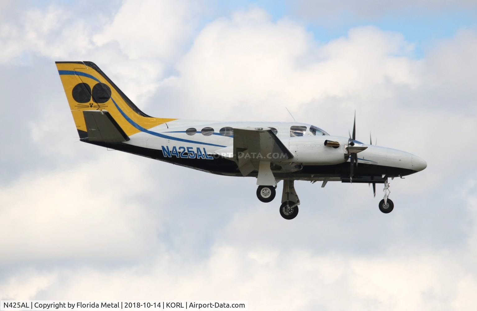 N425AL, 1981 Cessna 425 Conquest I C/N 425-0100, C425 zx