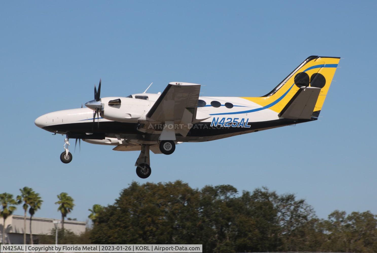 N425AL, 1981 Cessna 425 Conquest I C/N 425-0100, C425 zx