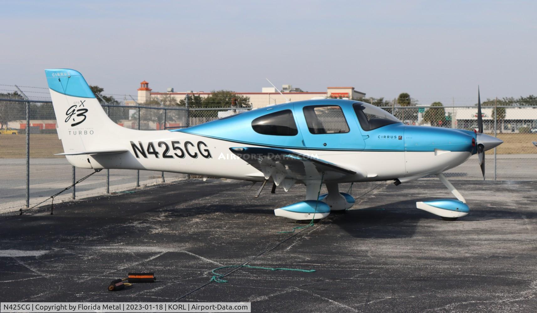 N425CG, 2007 Cirrus SR22 C/N 2814, SR22 zx