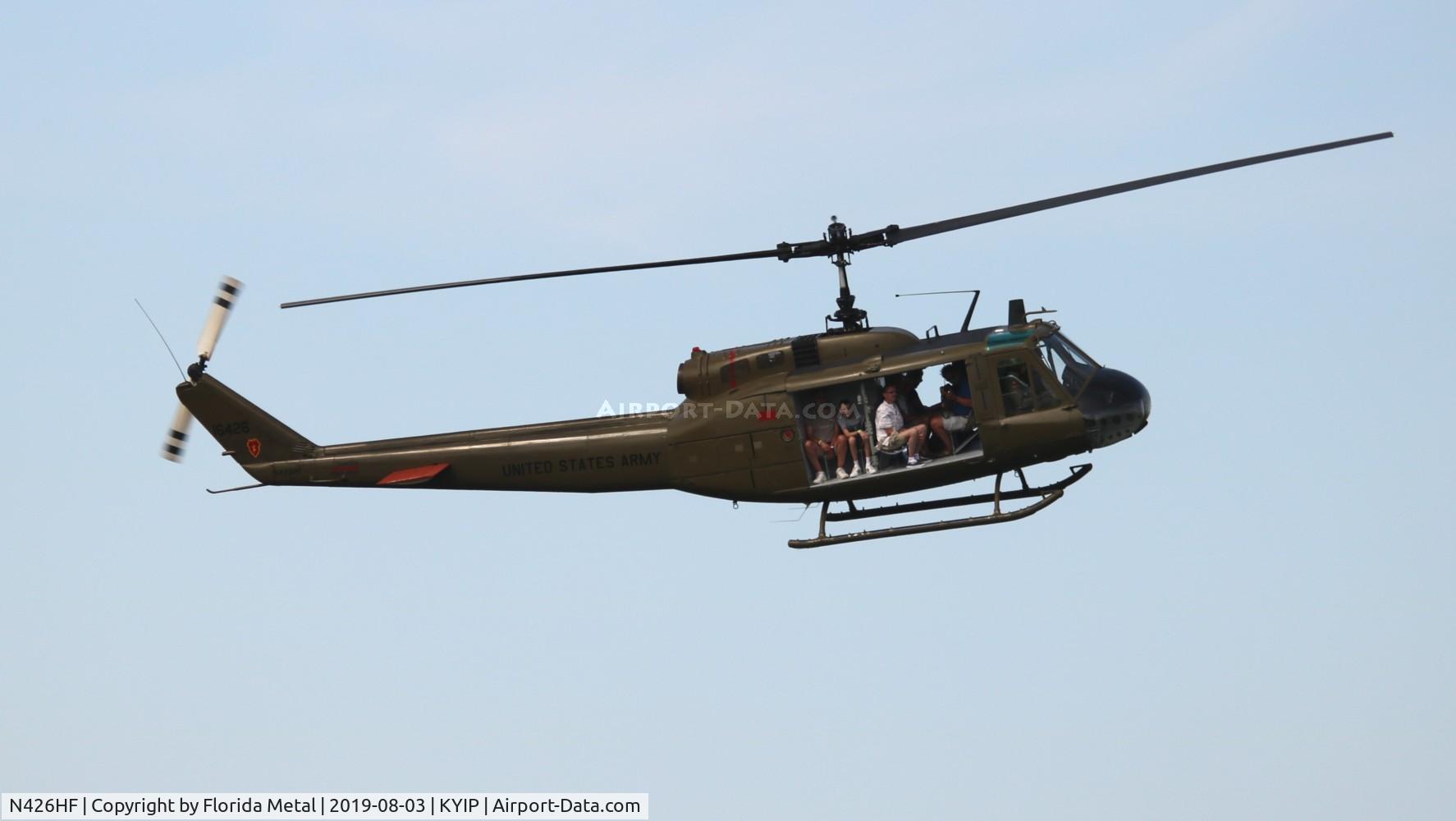 N426HF, 1970 Bell UH-1H-BF Iroquois C/N 12731, UH-1 zx