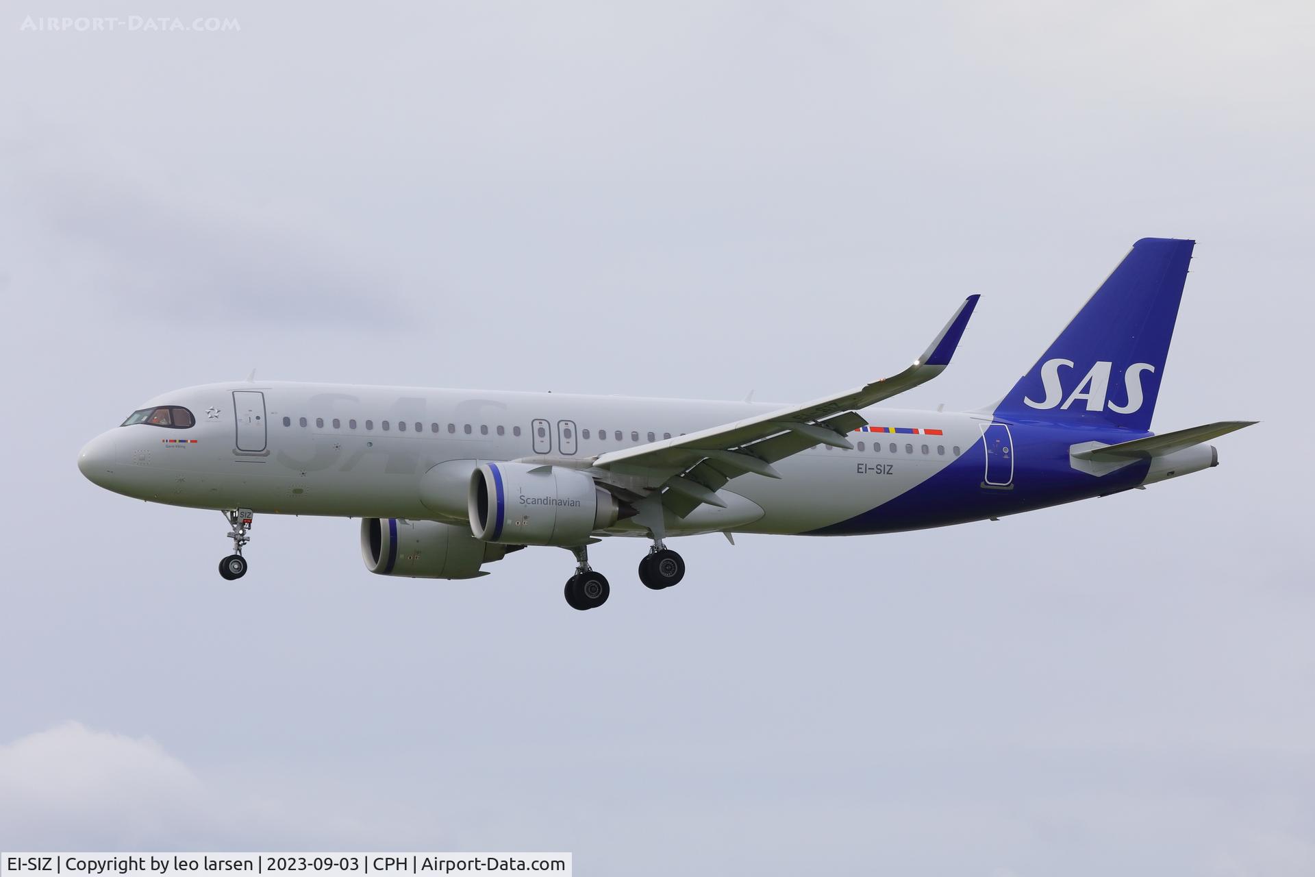 EI-SIZ, 2023 Airbus A321-251N C/N 11374, Copenhagen 3.9.2023