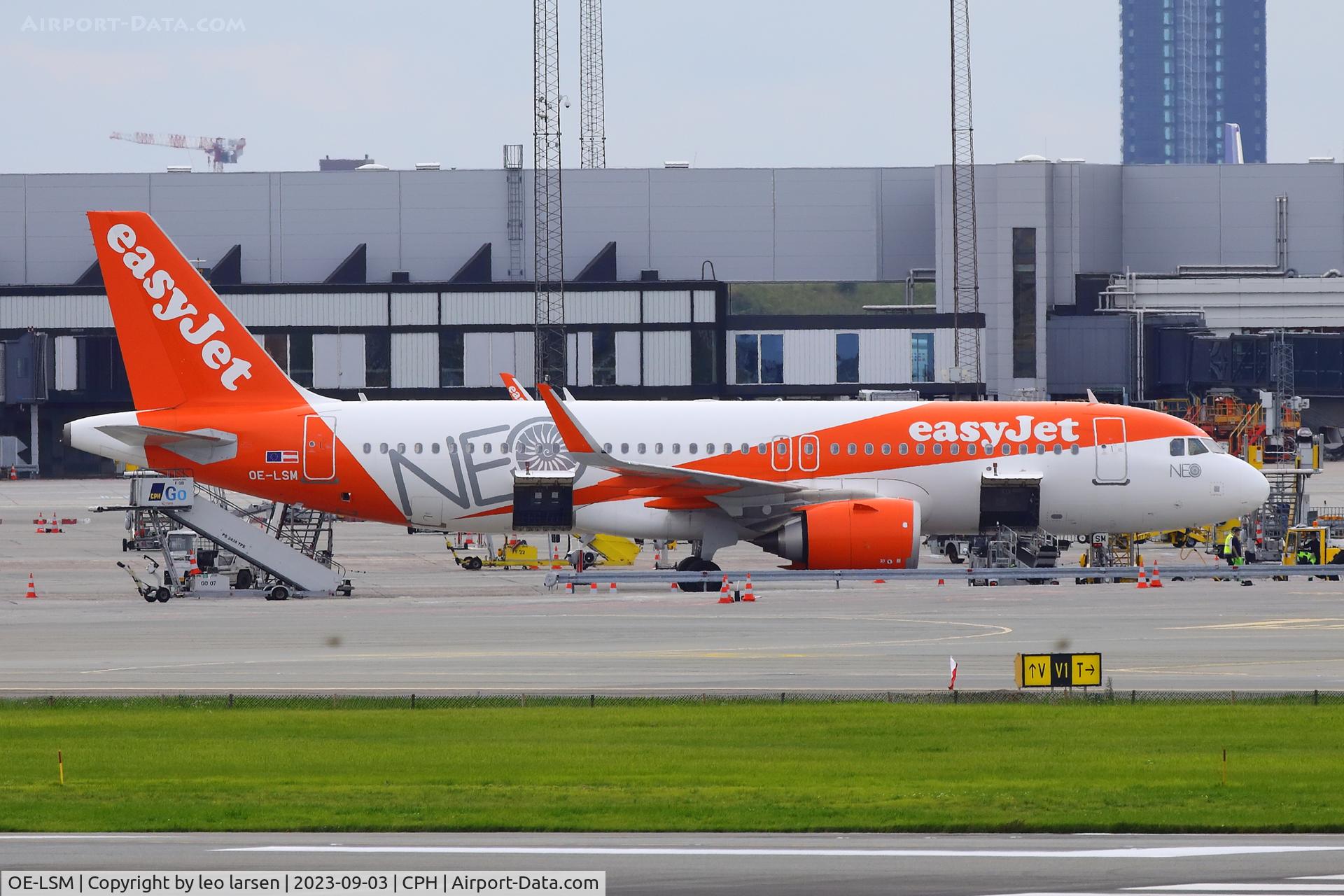OE-LSM, 2022 Airbus A320-251N C/N 10142, Copenhagen 3.9.2023