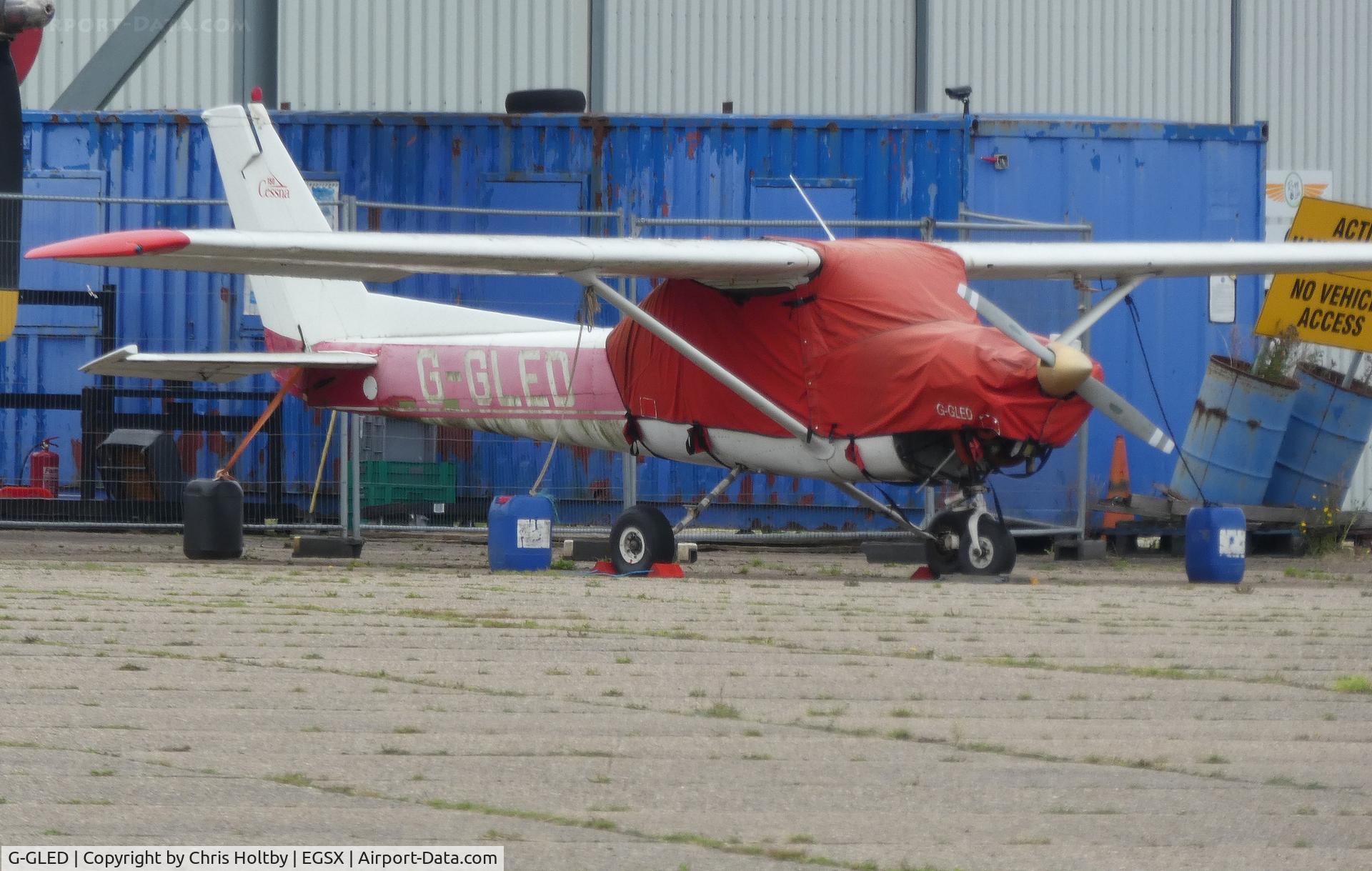 G-GLED, 1975 Cessna 150M C/N 150-76673, Seriously deteriorated since its move to North Weald