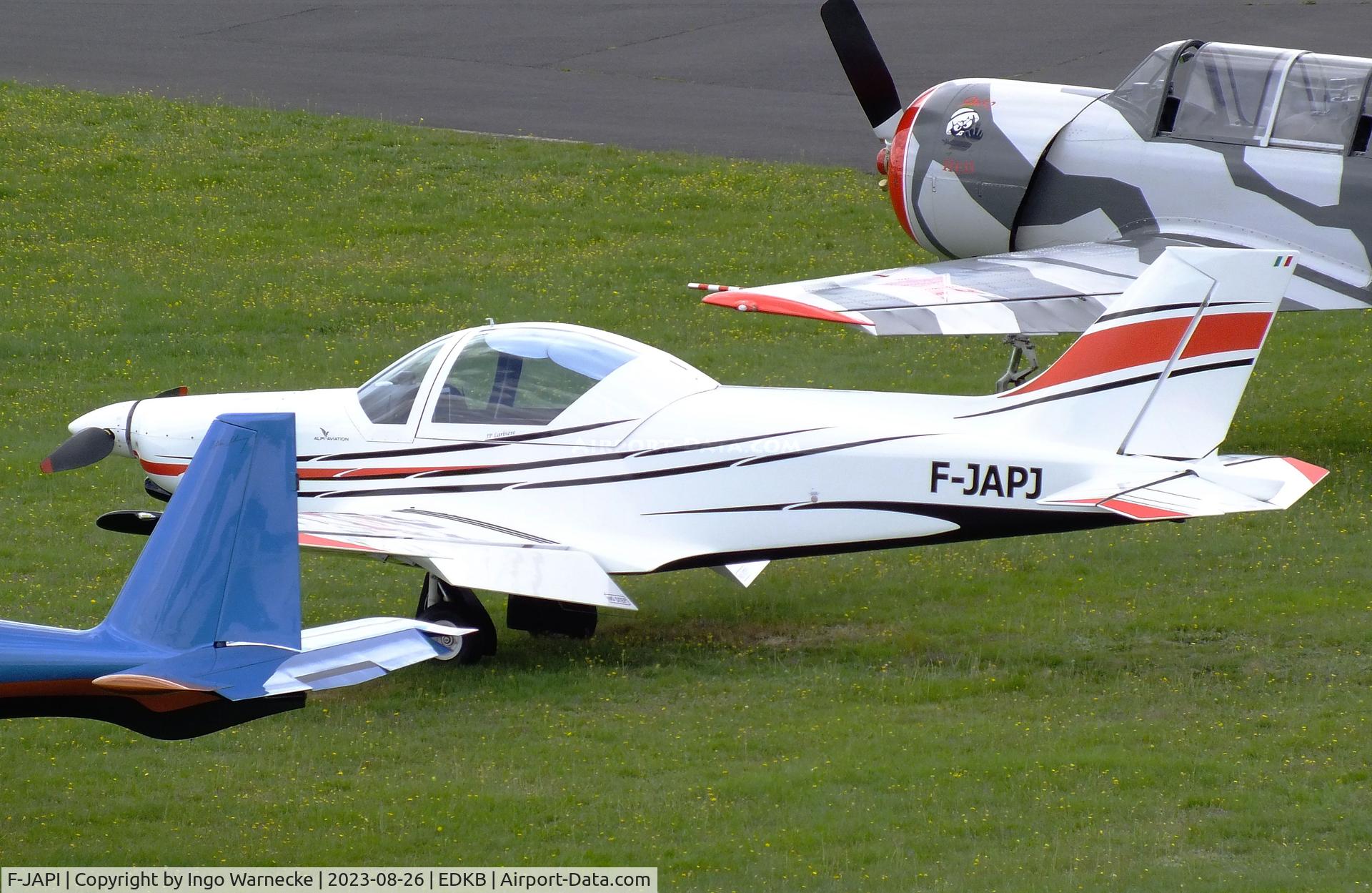 F-JAPI, Alpi Pioneer 300 C/N 436, Alpi Aviation Pioneer 300 at Bonn-Hangelar airfield during the Grumman Fly-in 2023