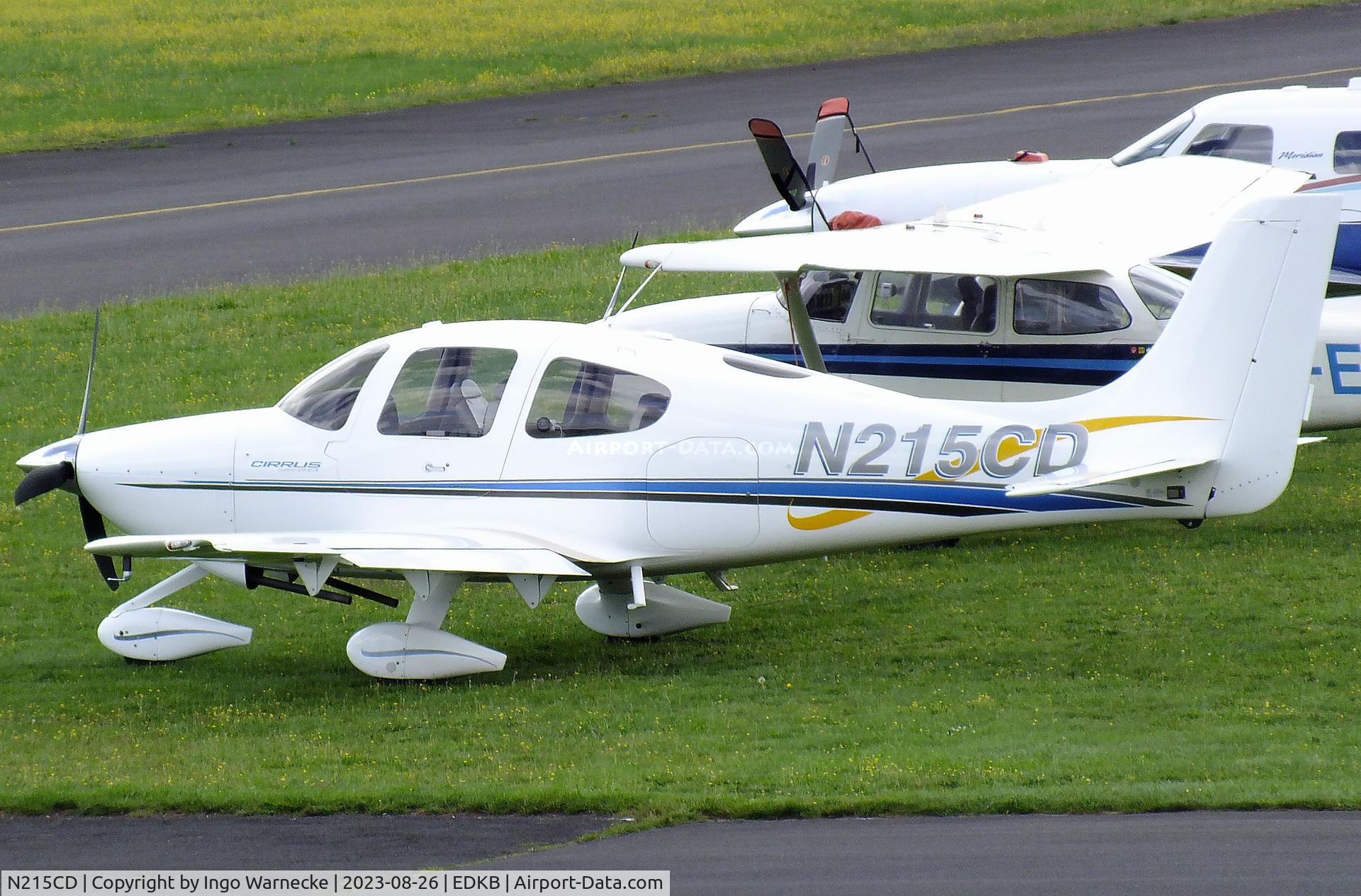 N215CD, 2001 Cirrus SR20 C/N 1114, Cirrus SR20 at Bonn-Hangelar airfield during the Grumman Fly-in 2023