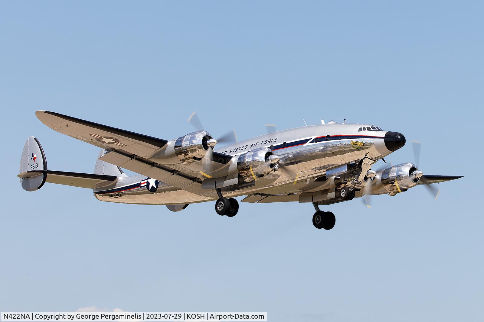 N422NA, 1948 Lockheed C-121A Constellation C/N 48-613 (2605), Oshkosh 2023.
