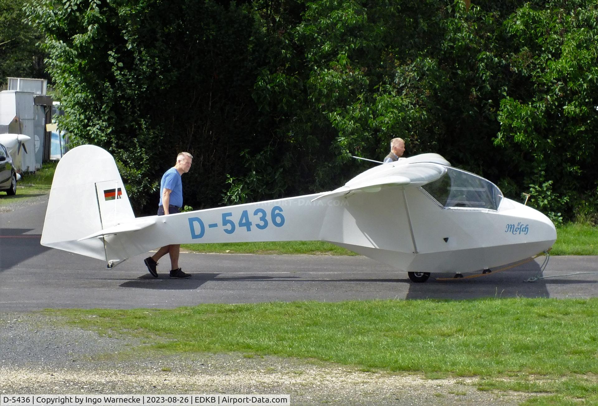 D-5436, 1955 Raab Doppelraab V C/N 001, Raab Doppelraab V at Bonn-Hangelar airfield during the Grumman Fly-in 2023