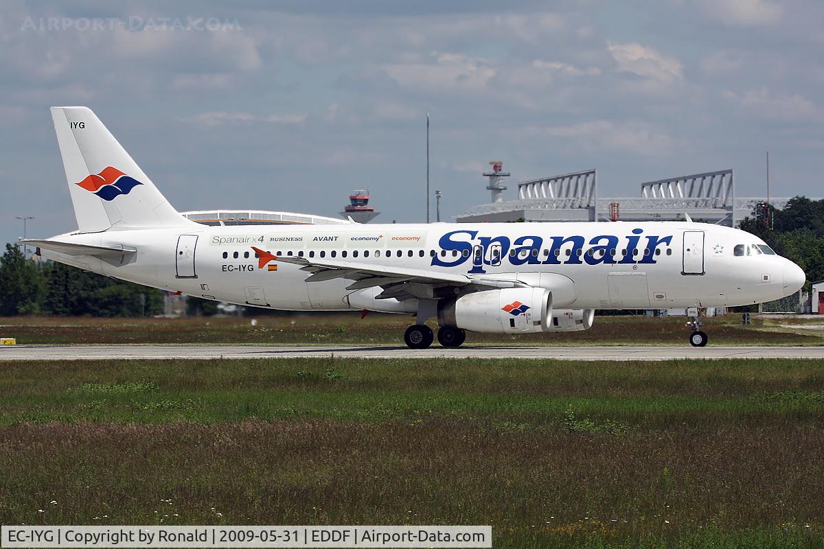 EC-IYG, 2004 Airbus A320-232 C/N 2210, at fra