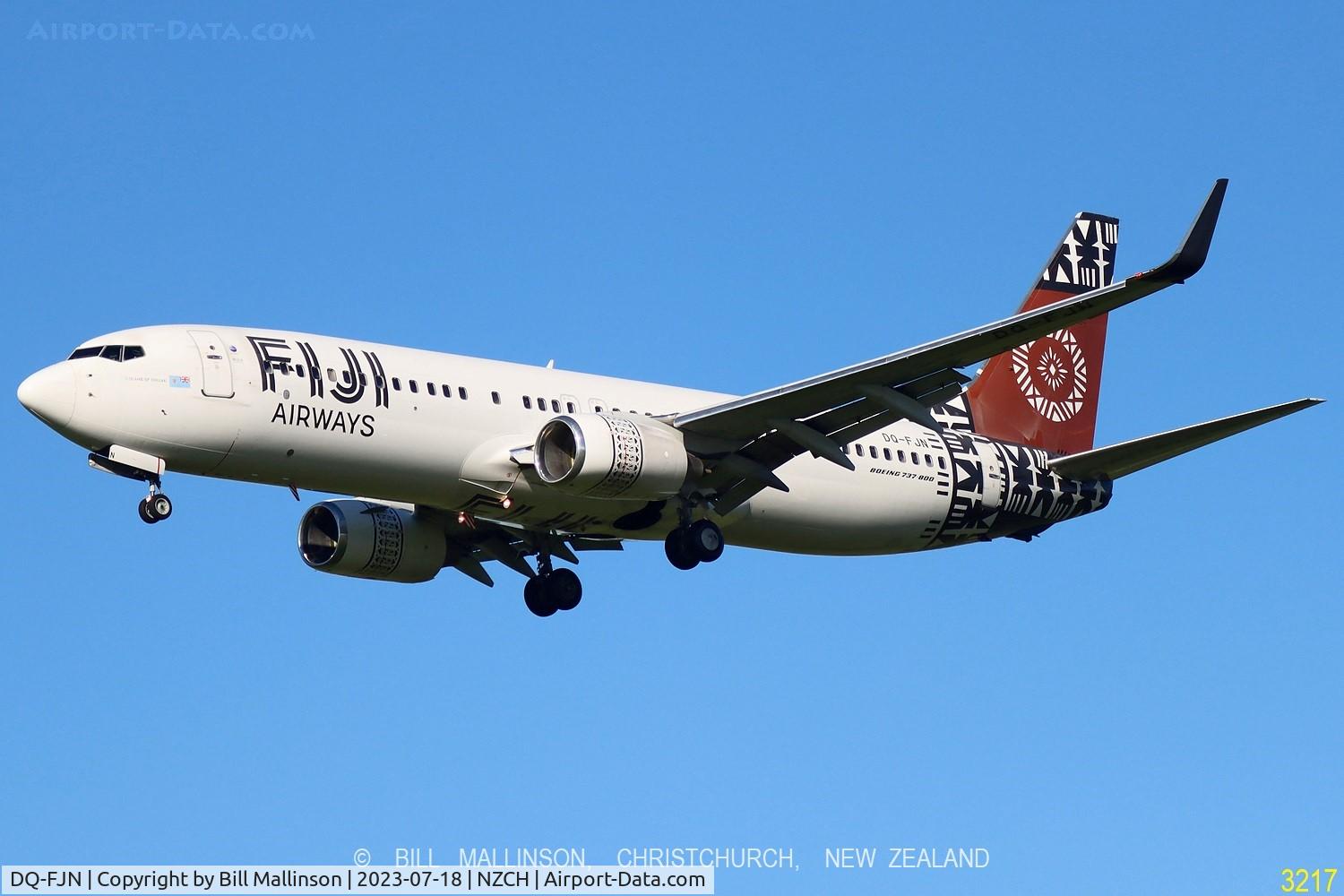DQ-FJN, 2007 Boeing 737-86J C/N 34969, FJ451 from NAN