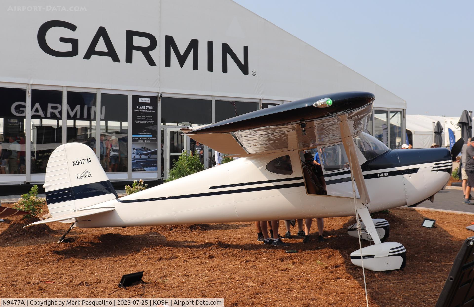 N9477A, 1949 Cessna 140A C/N 15298, Cessna 140A
