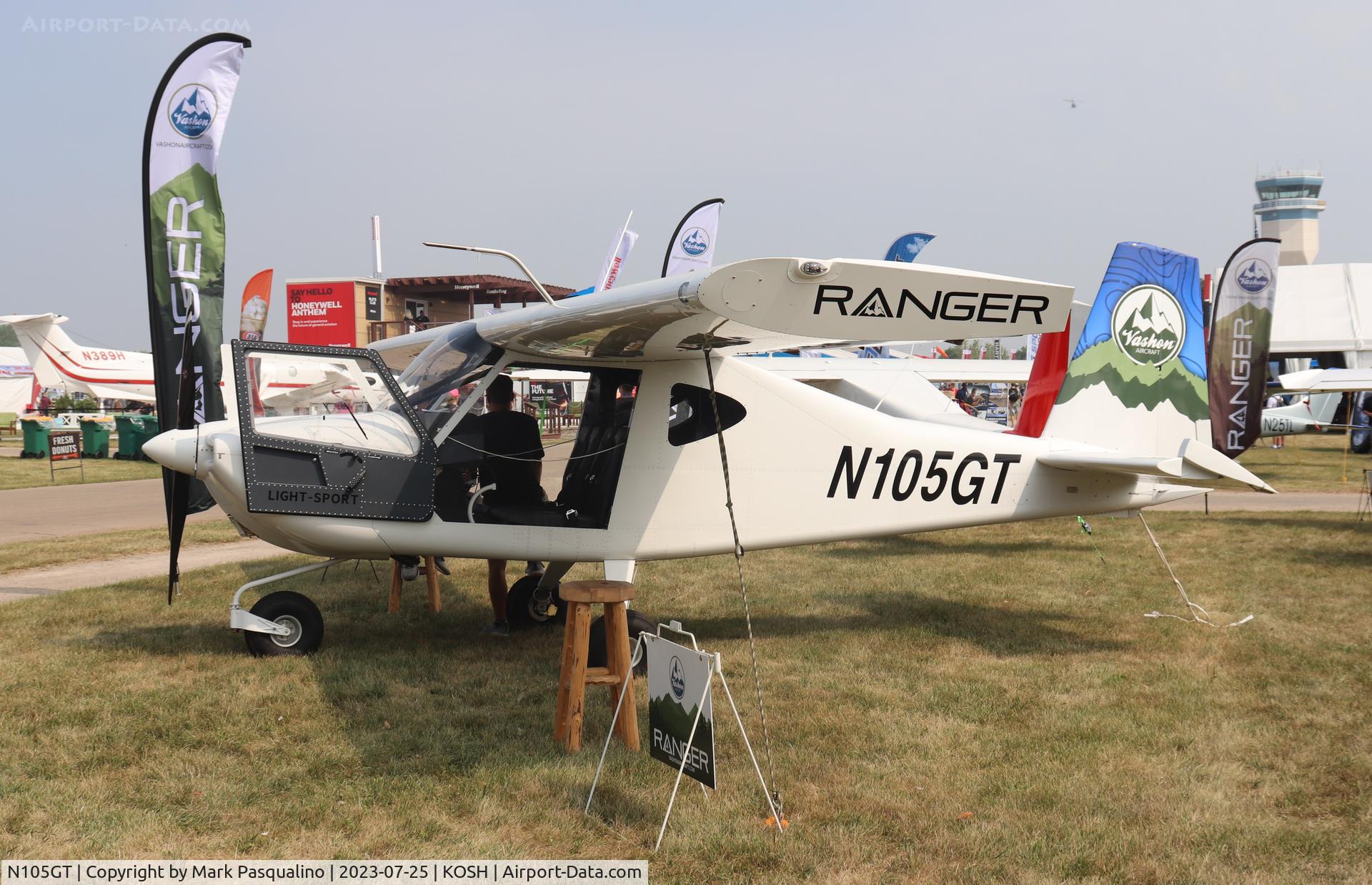 N105GT, 2023 Vashon Aircraft Ranger R7 C/N 10213, Vashon Aircraft Ranger R7