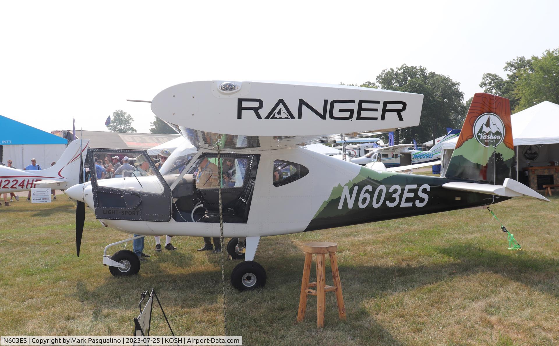 N603ES, 2023 Vashon Aircraft Ranger R7 C/N 10209, Vashon Aircraft Ranger R7