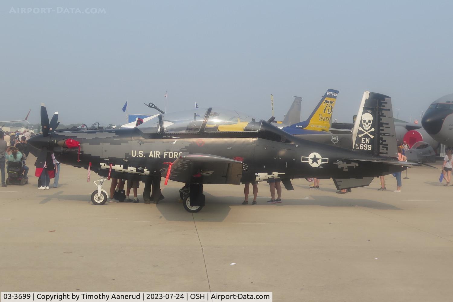 03-3699, 2003 Raytheon T-6A Texan II C/N PT-245, 2003 Raytheon T-6A Texan II, c/n: PT-245, AirVenture 2023