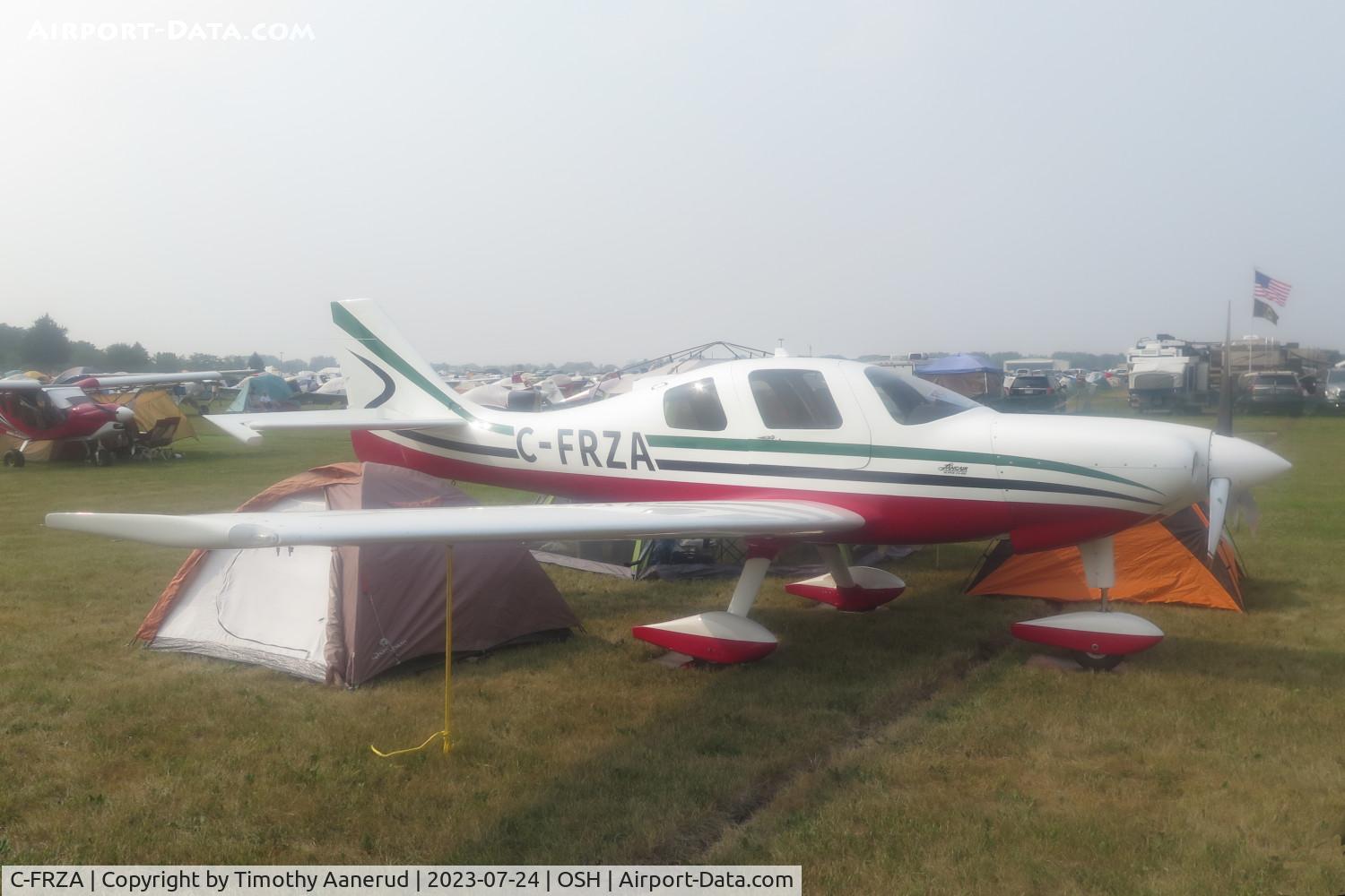 C-FRZA, 2009 Lancair LANCAIR-ES C/N 206, 2009 Lancair LANCAIR-ES, c/n: 206, AirVenture 2023. Imported from Netherlands in 2017. Ex PH-GVH