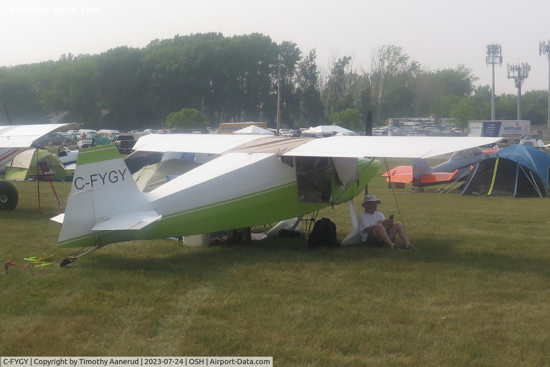 C-FYGY, 1971 Wittman W-8 Tailwind C/N 0102 54, 1971 Wittman W-8 Tailwind, c/n: 0102 54, AirVenture 2023