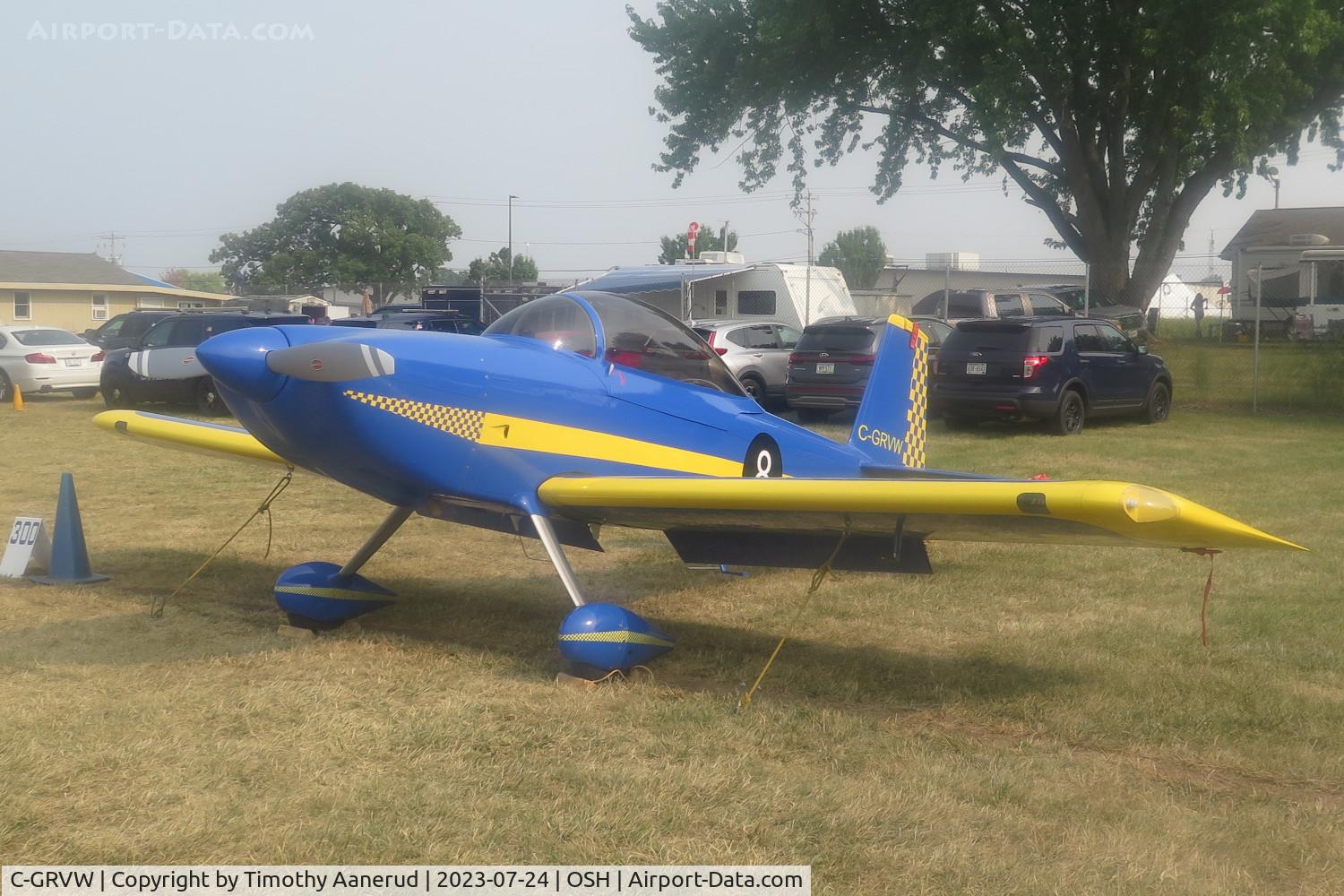 C-GRVW, 2009 Vans RV-7 C/N 70888, 2009 Vans RV-7, c/n: 70888, AirVenture 2023