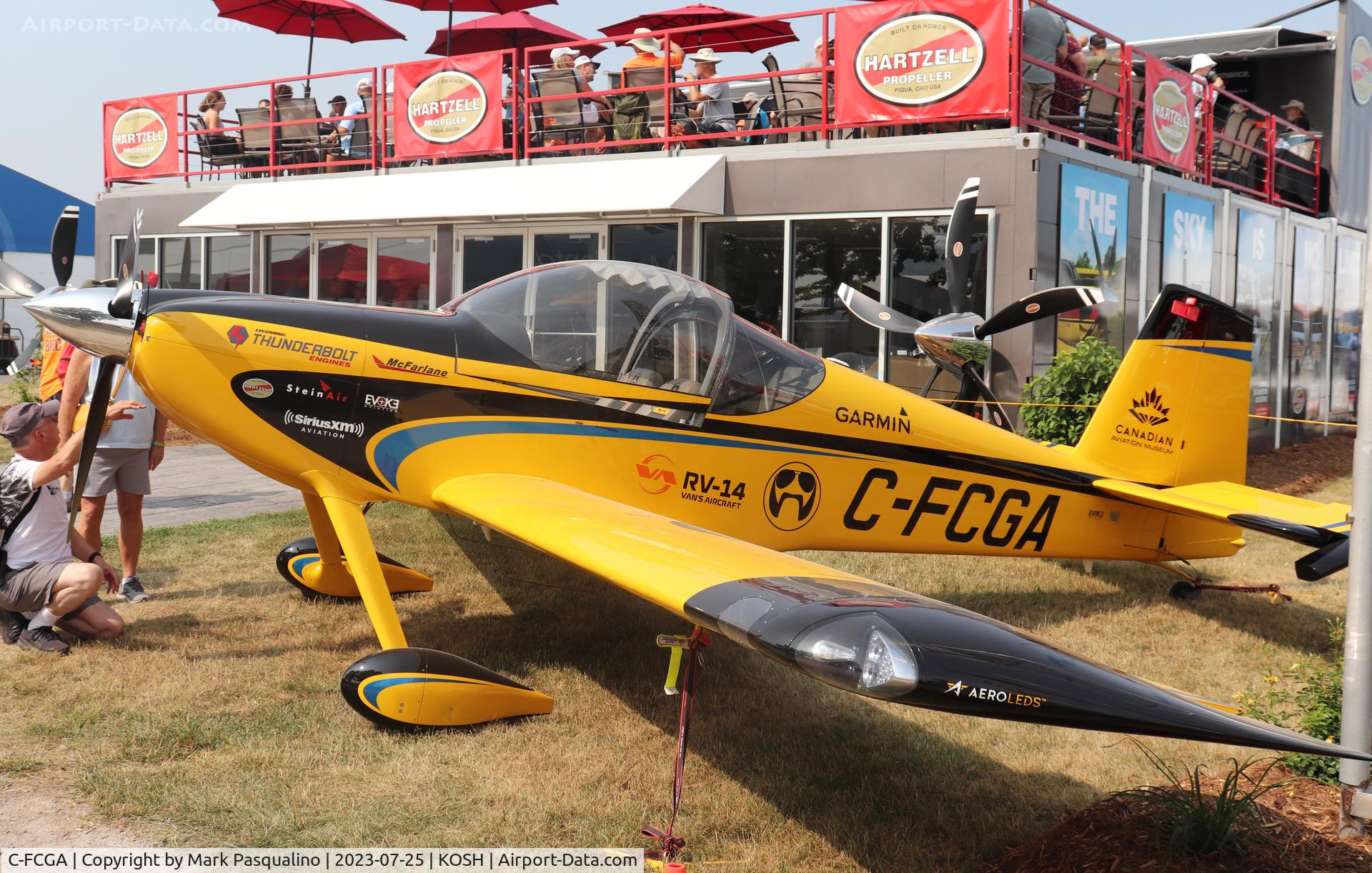 C-FCGA, 2021 Vans RV-14 C/N 14606, Vans RV-14