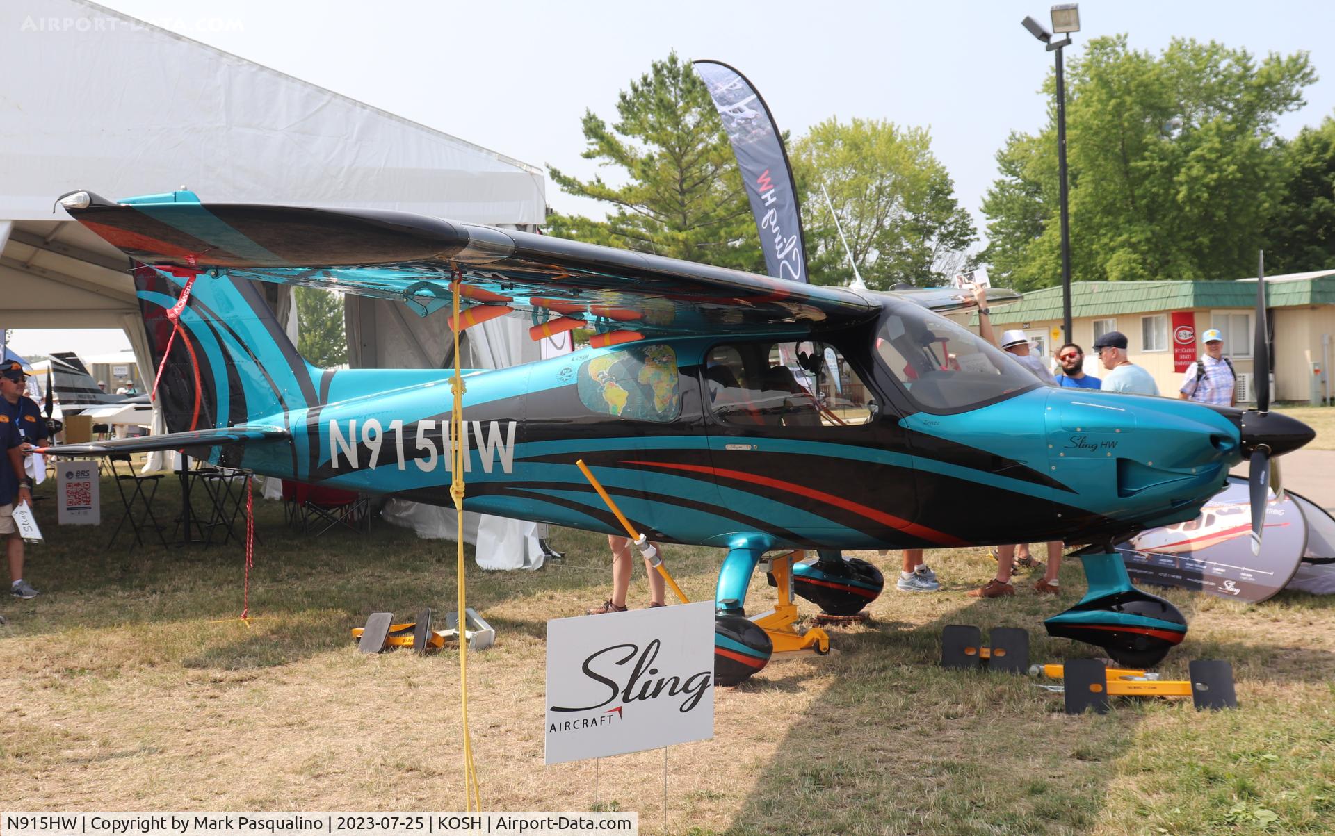 N915HW, 2022 The Airplane Factory Sling HW C/N 004K, Airplane factory Sling HW