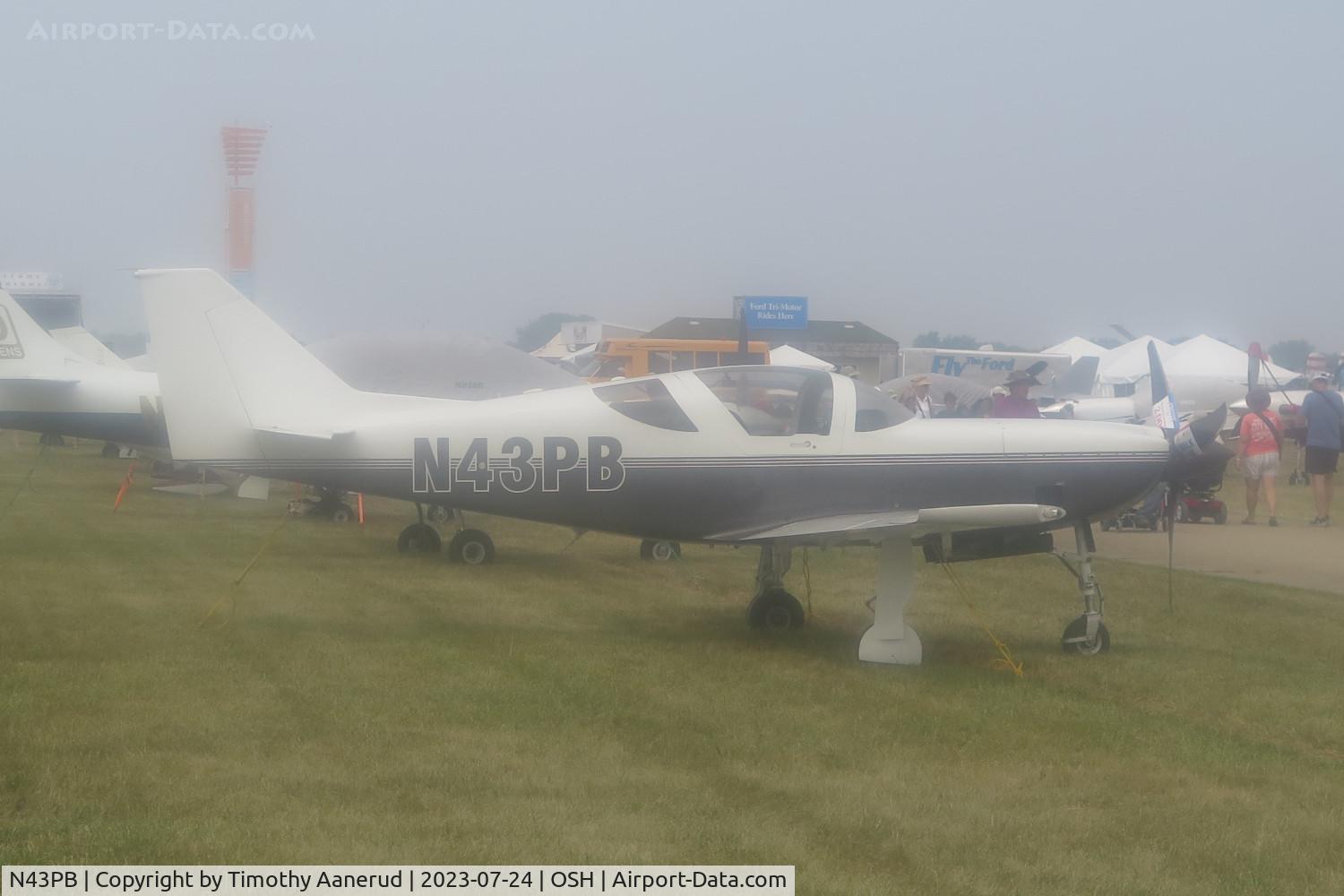 N43PB, 2001 Stoddard-Hamilton Glasair III C/N 3306, 2001 Stoddard-Hamilton Glasair III, c/n: 3306, AirVenture 2023