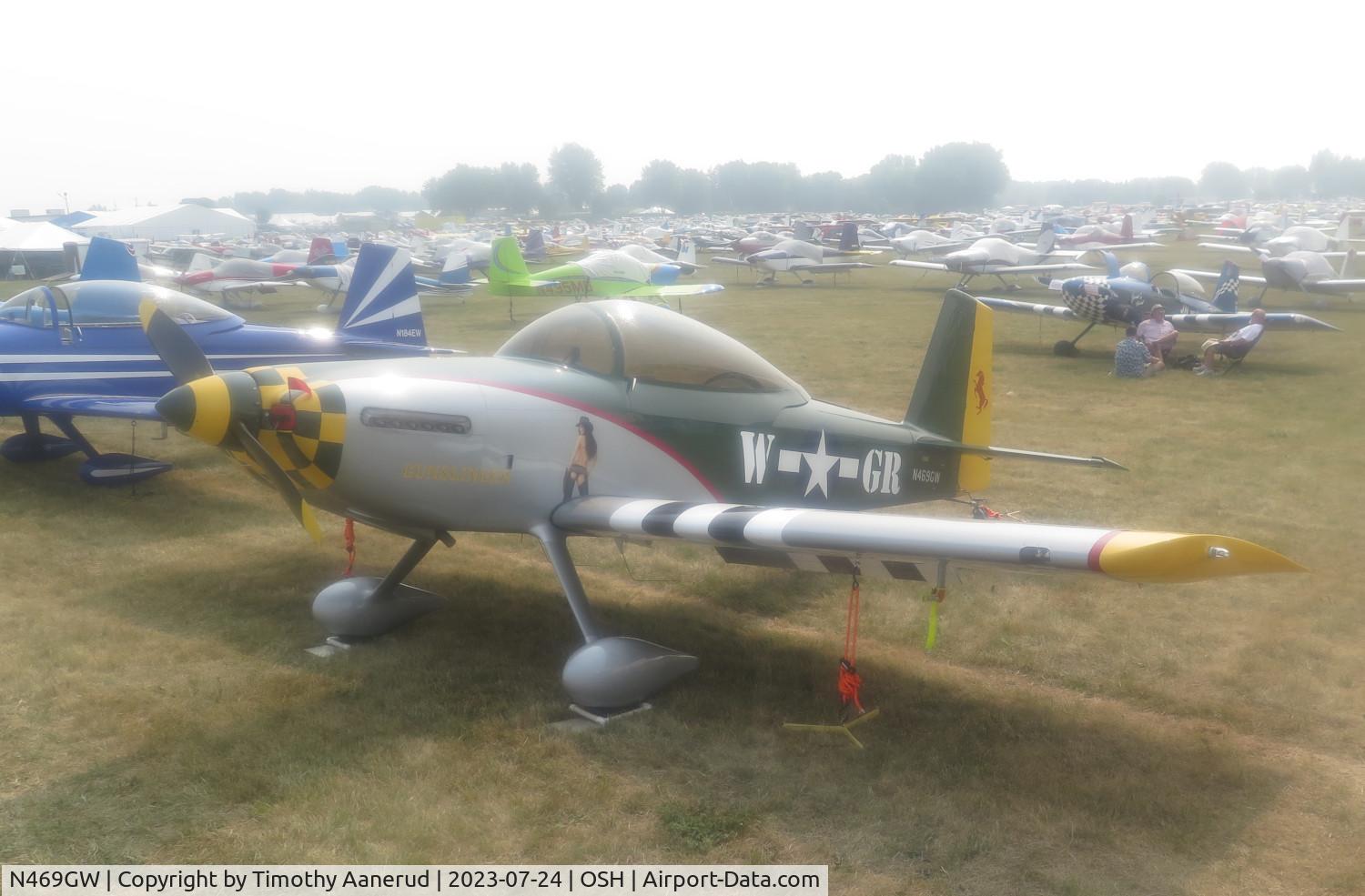 N469GW, Vans RV-8 C/N 80858, 2010 Vans RV-8, c/n: 80858, AirVenture 2023.  Ex N858MP