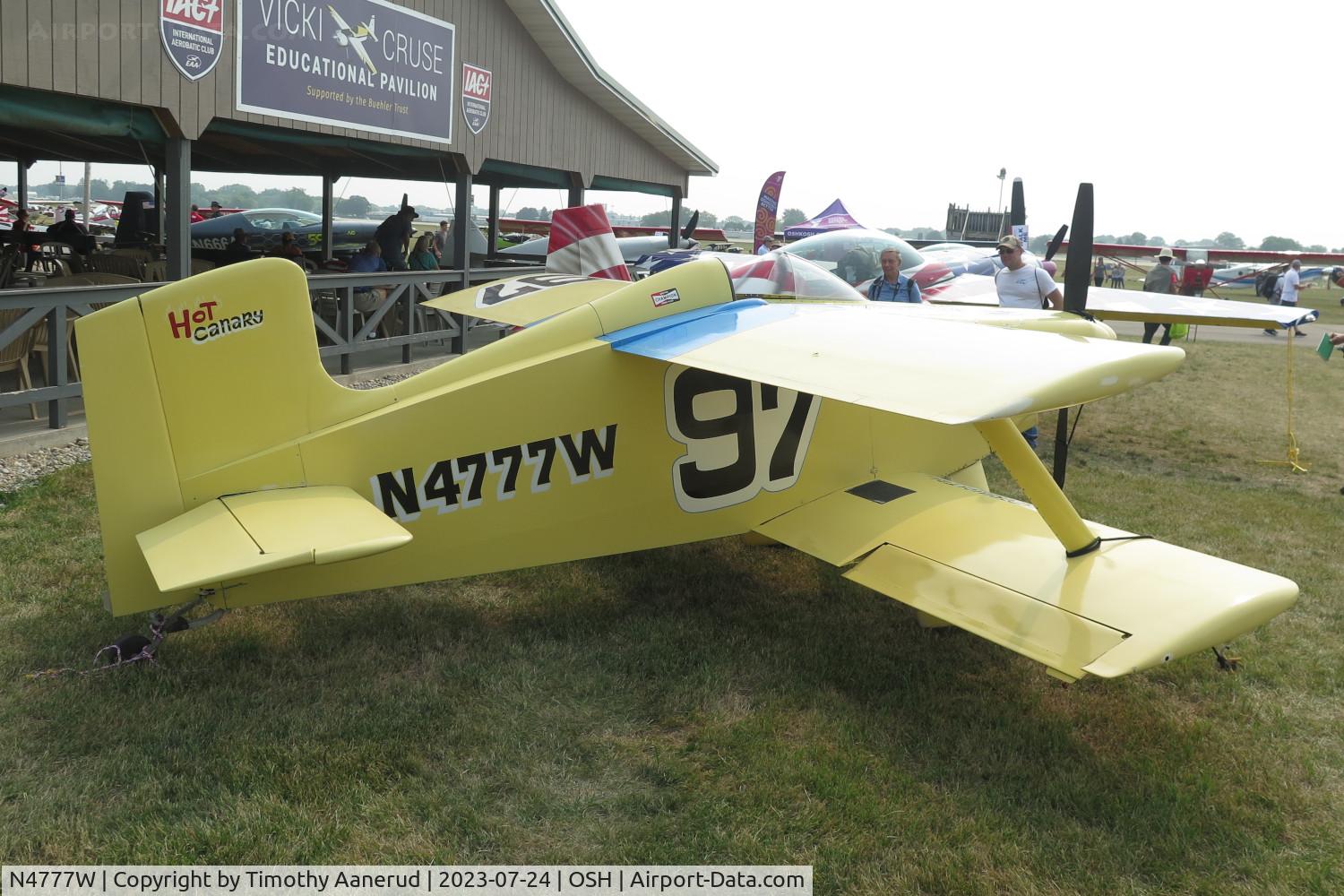N4777W, 1969 Warwick W-4 C/N 1, 1969 Warwick W-4, c/n 1, AirVenture 2023. Deregistered