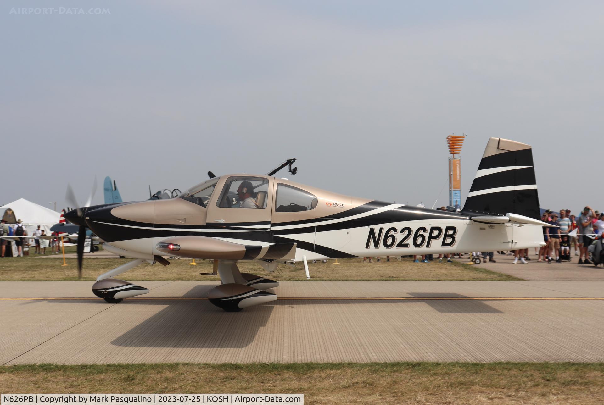 N626PB, 2022 Vans RV-10 C/N 42068, Vans RV-10