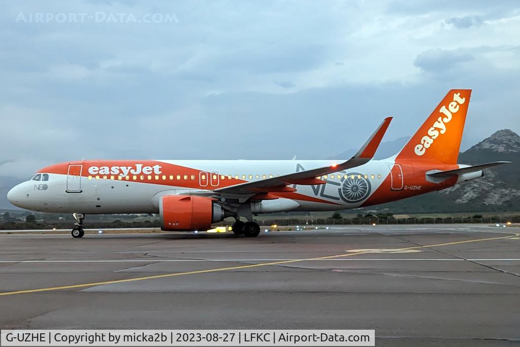 G-UZHE, 2018 Airbus A320-251N C/N 8110, Taxiing