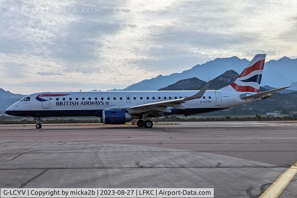 G-LCYV, 2009 Embraer 190AR (ERJ-190-100IGW) C/N 19000255, Taxiing