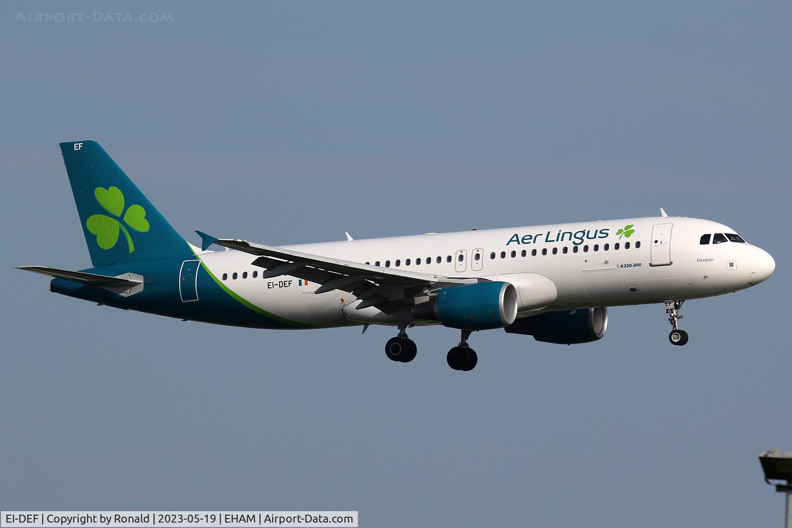 EI-DEF, 2004 Airbus A320-214 C/N 2256, at spl