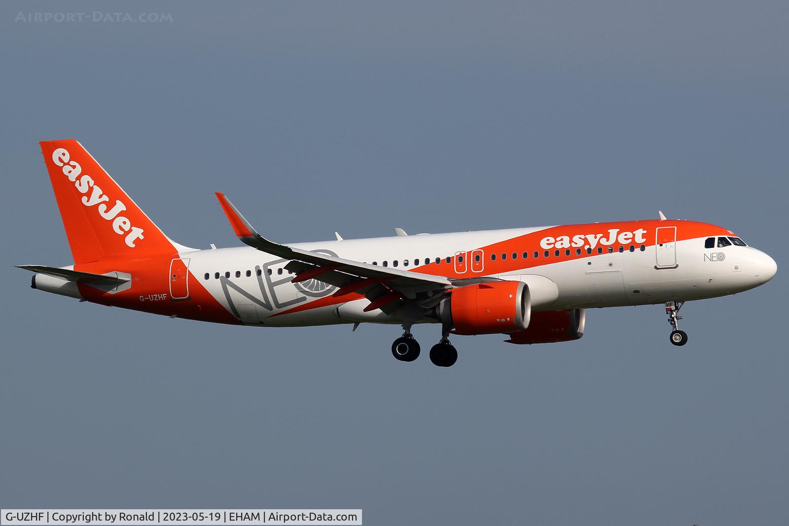 G-UZHF, 2018 Airbus A320-251N C/N 8193, at spl