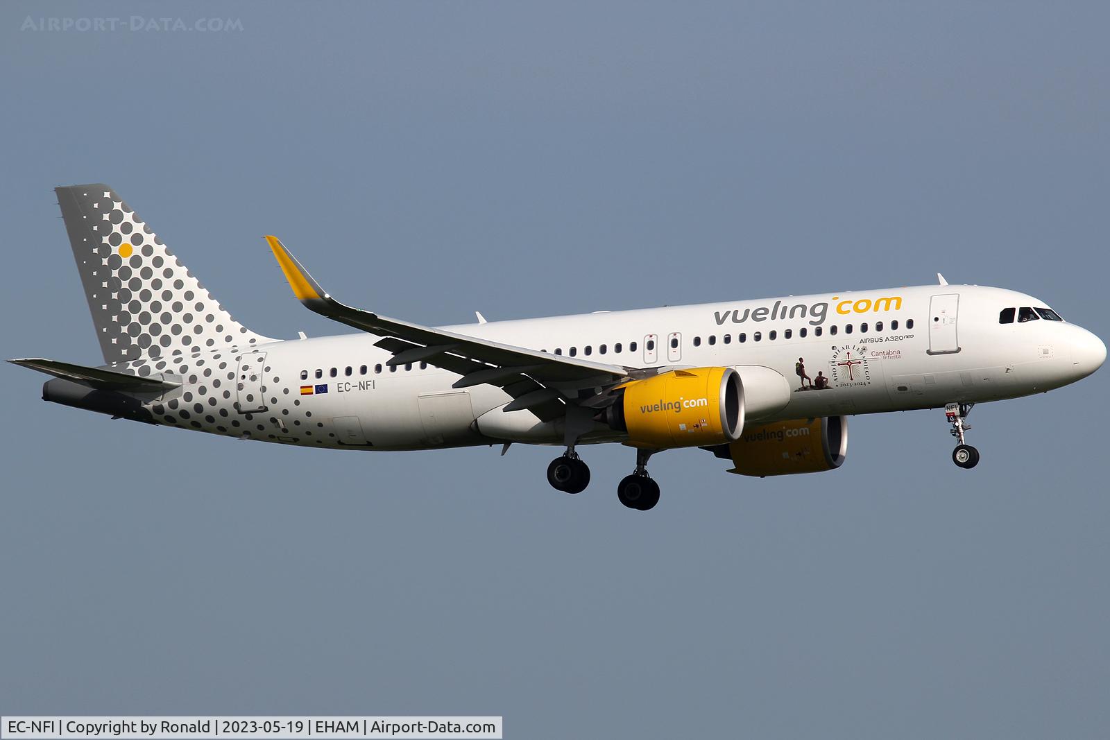 EC-NFI, 2019 Airbus A320-271N C/N 9096, at spl
