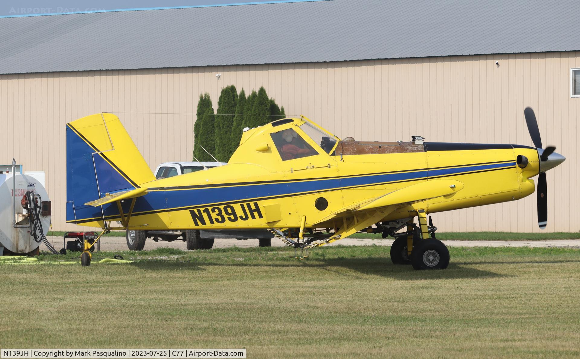 N139JH, 1990 Air Tractor Inc AT-402 C/N 402-0796, Air Tractor AT-402