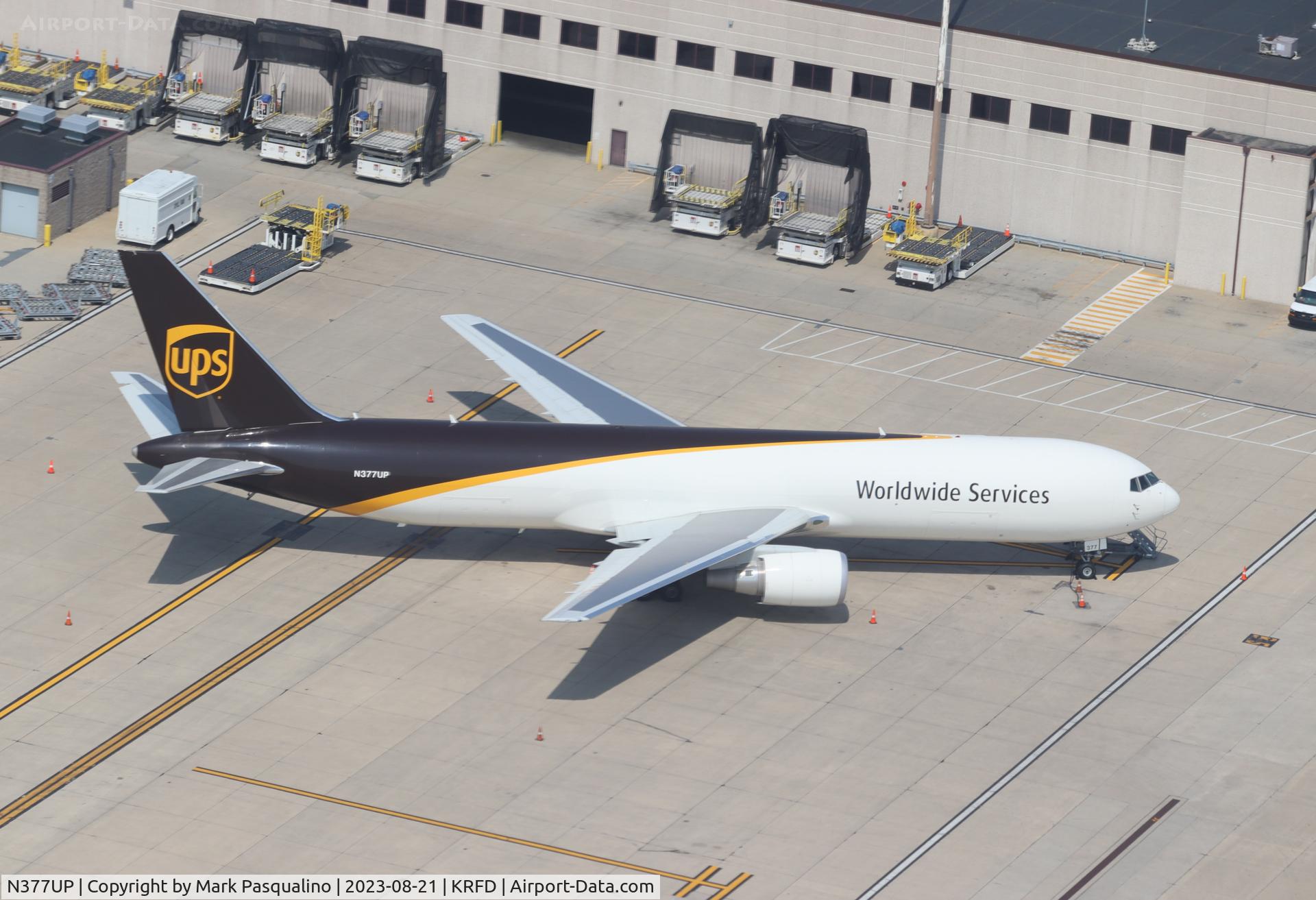 N377UP, 2021 Boeing 767-3S2ERF C/N 66812, Boeing 767-3S2ERF