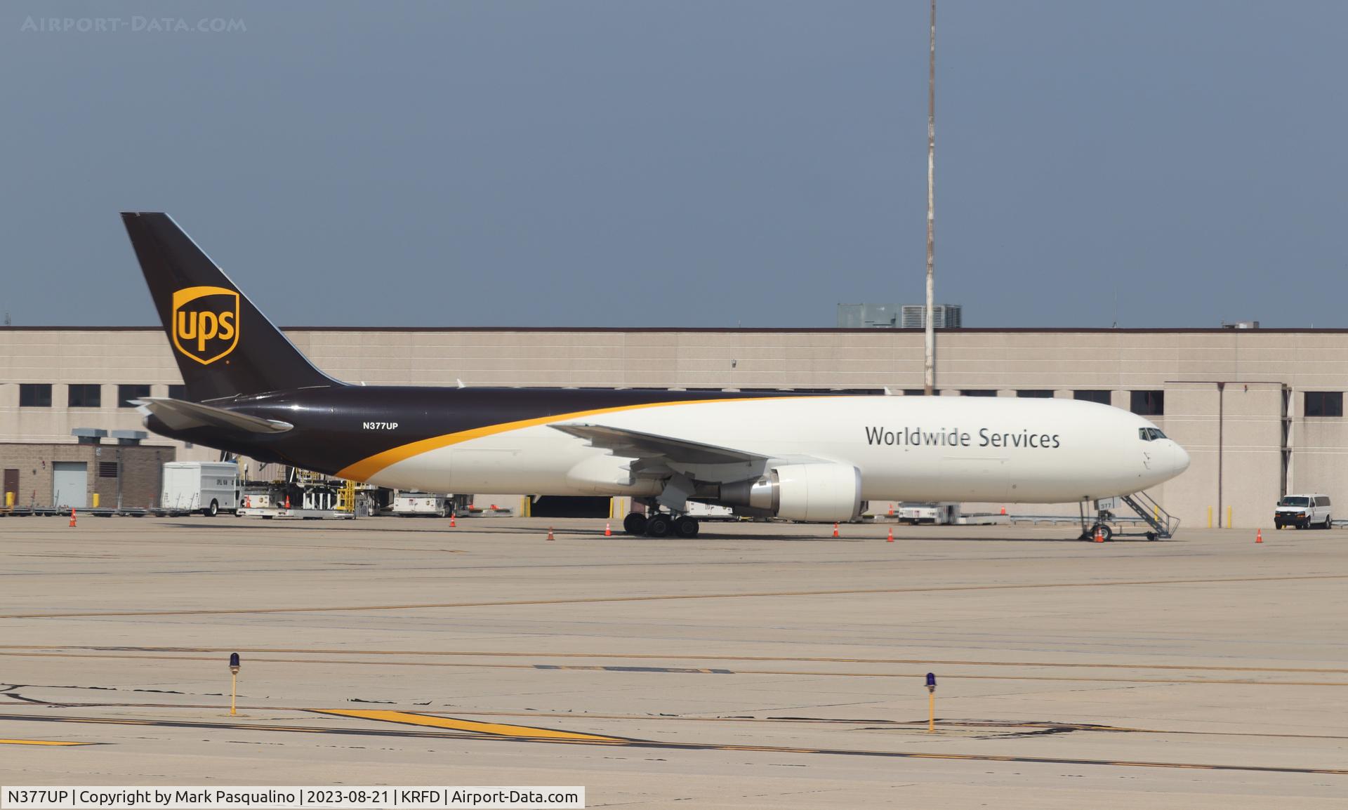 N377UP, 2021 Boeing 767-3S2ERF C/N 66812, Boeing 767-3S2ERF
