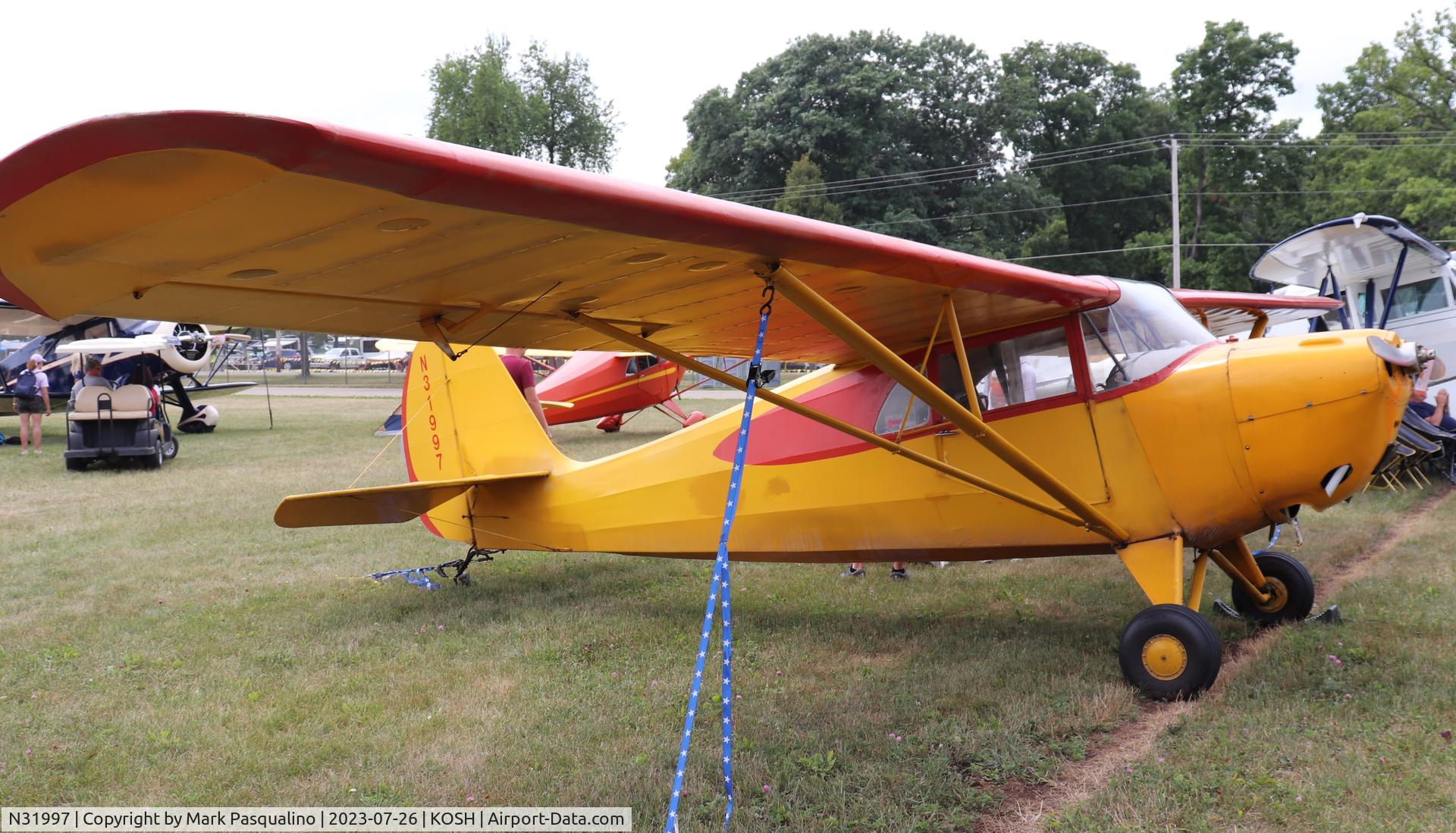 N31997, 1941 Aeronca 65-CA Super Chief C/N C12741, Aeronca 65-CA