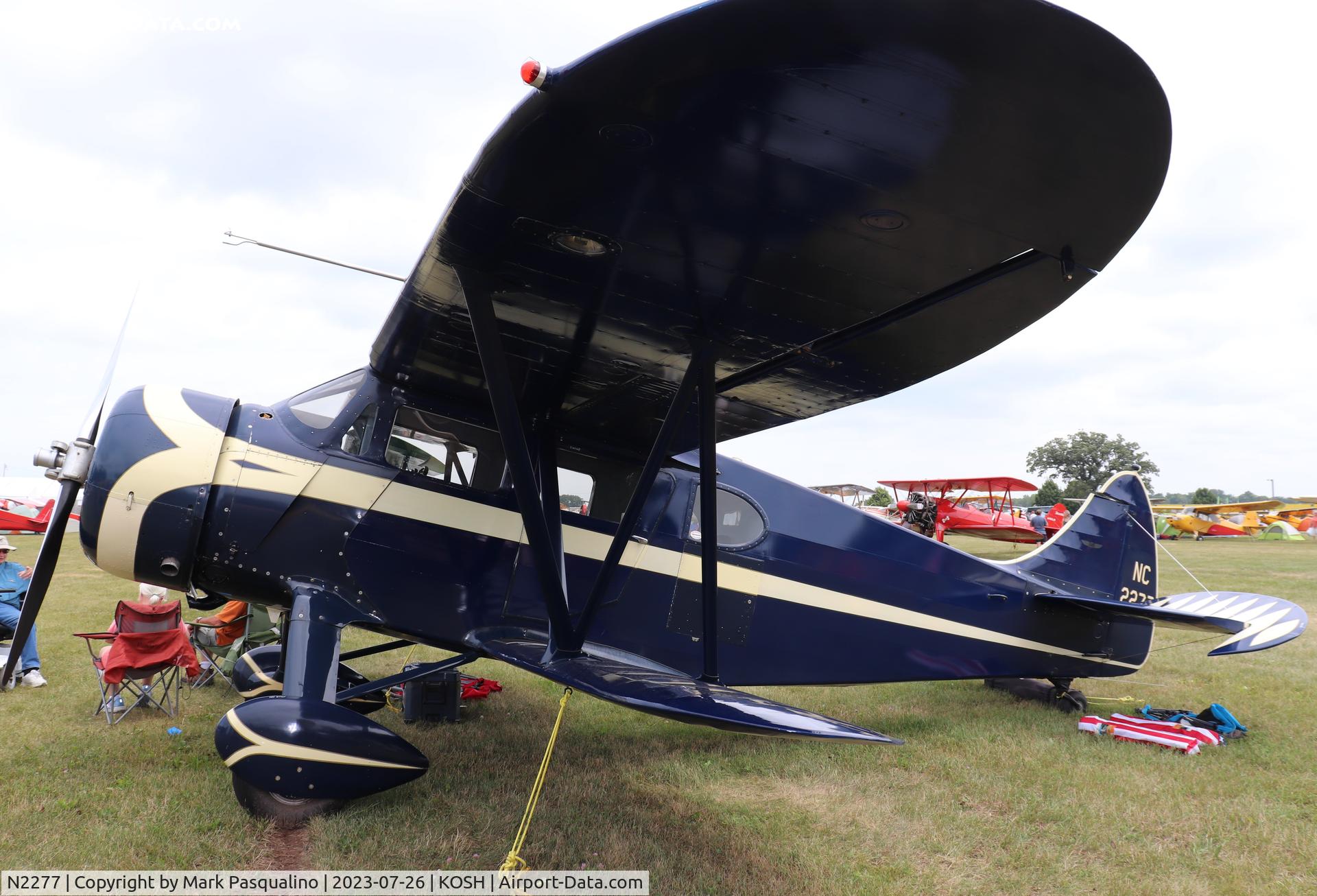 N2277, 1936 Waco ZQC-6 C/N 4446, Waco ZQC-6