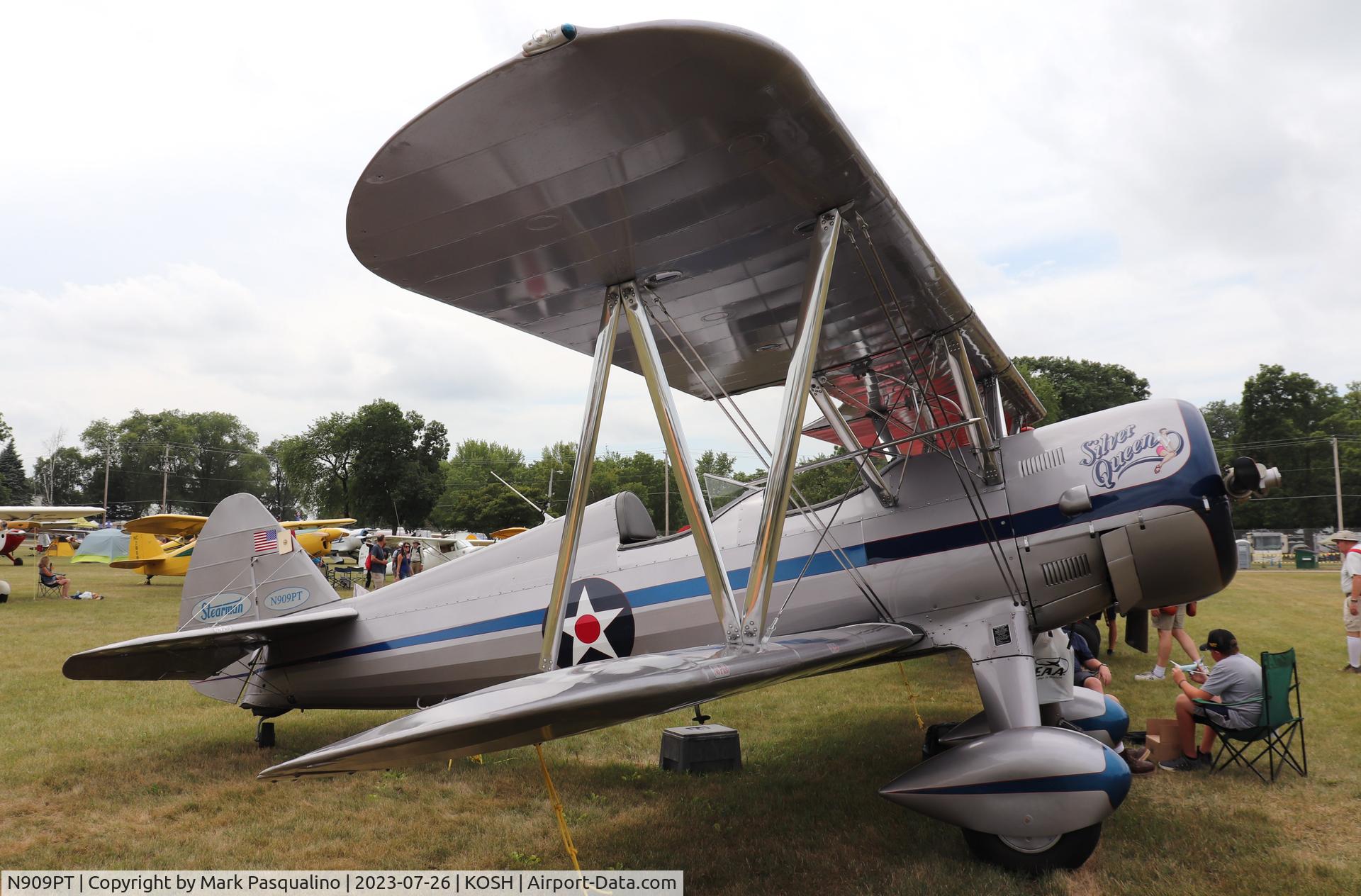 N909PT, 1942 Boeing PT-17 Kaydet (A75N1) C/N 75-4246, Stearman