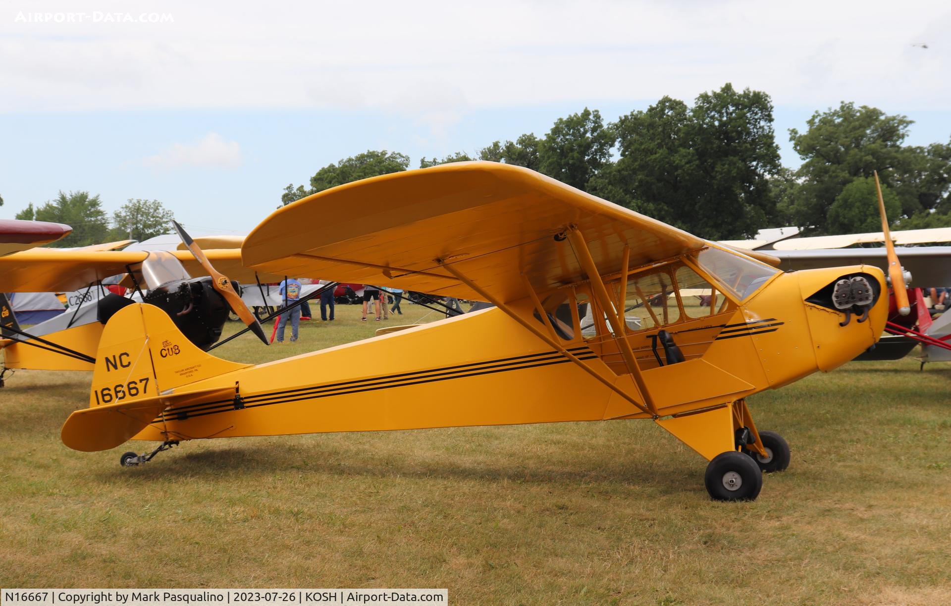 N16667, 1936 Taylor J-2 Cub C/N 682, Taylor J-2