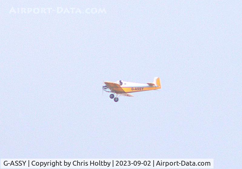 G-ASSY, 1968 Druine D.31 Turbulent Replica C/N PFA 586, Over Potters Bar, Herts
