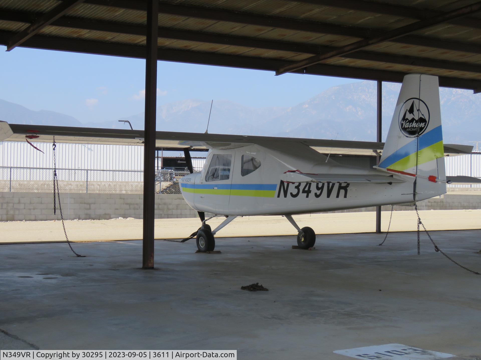 N349VR, 2022 Vashon Aircraft Ranger R7 C/N 10202, Parked