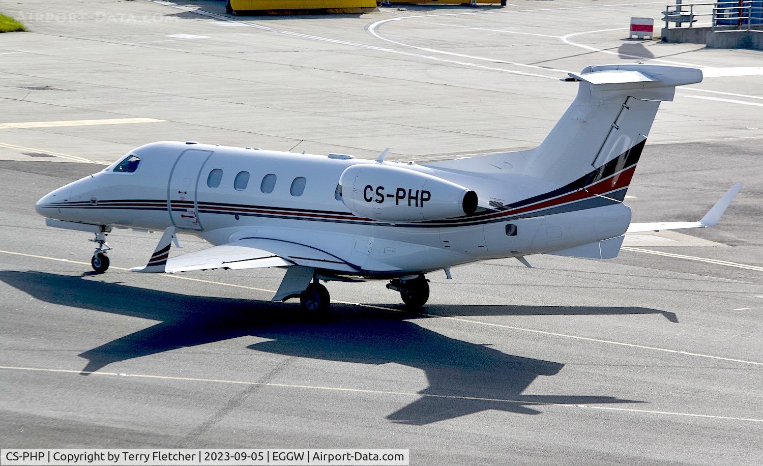 CS-PHP, 2020 Embraer EMB-505 Phenom 300 C/N 50500546, At Luton Airport