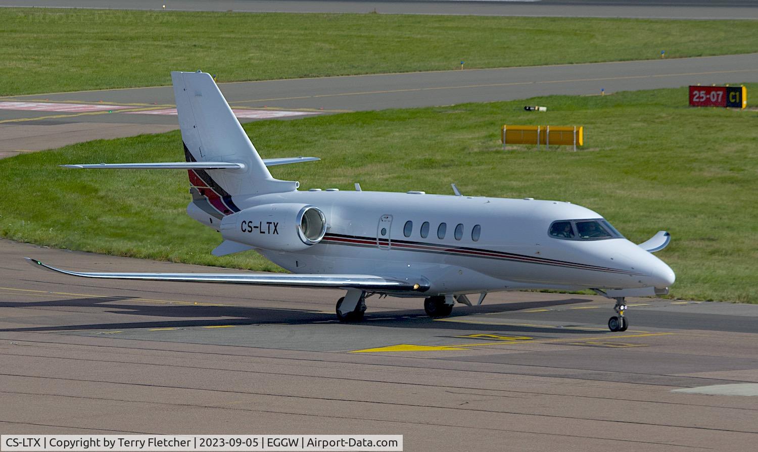 CS-LTX, Cessna 680A Citation Latitude C/N 680A-0343, At Luton Airport