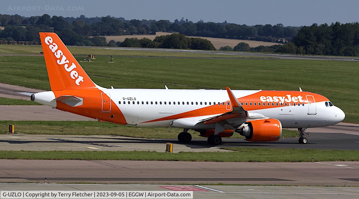 G-UZLO, 2023 Airbus A320-251N C/N 11530, At Luton Airport