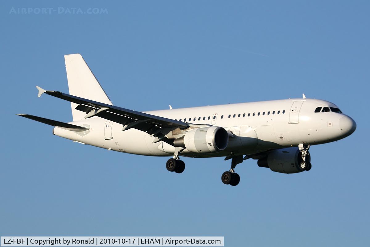 LZ-FBF, 2007 Airbus A319-111 C/N 3028, at spl