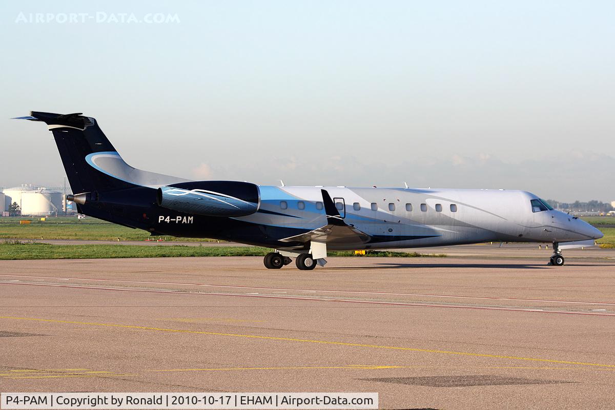 P4-PAM, 2013 Embraer EMB-135BJ Legacy 650 C/N 14501161, at spl