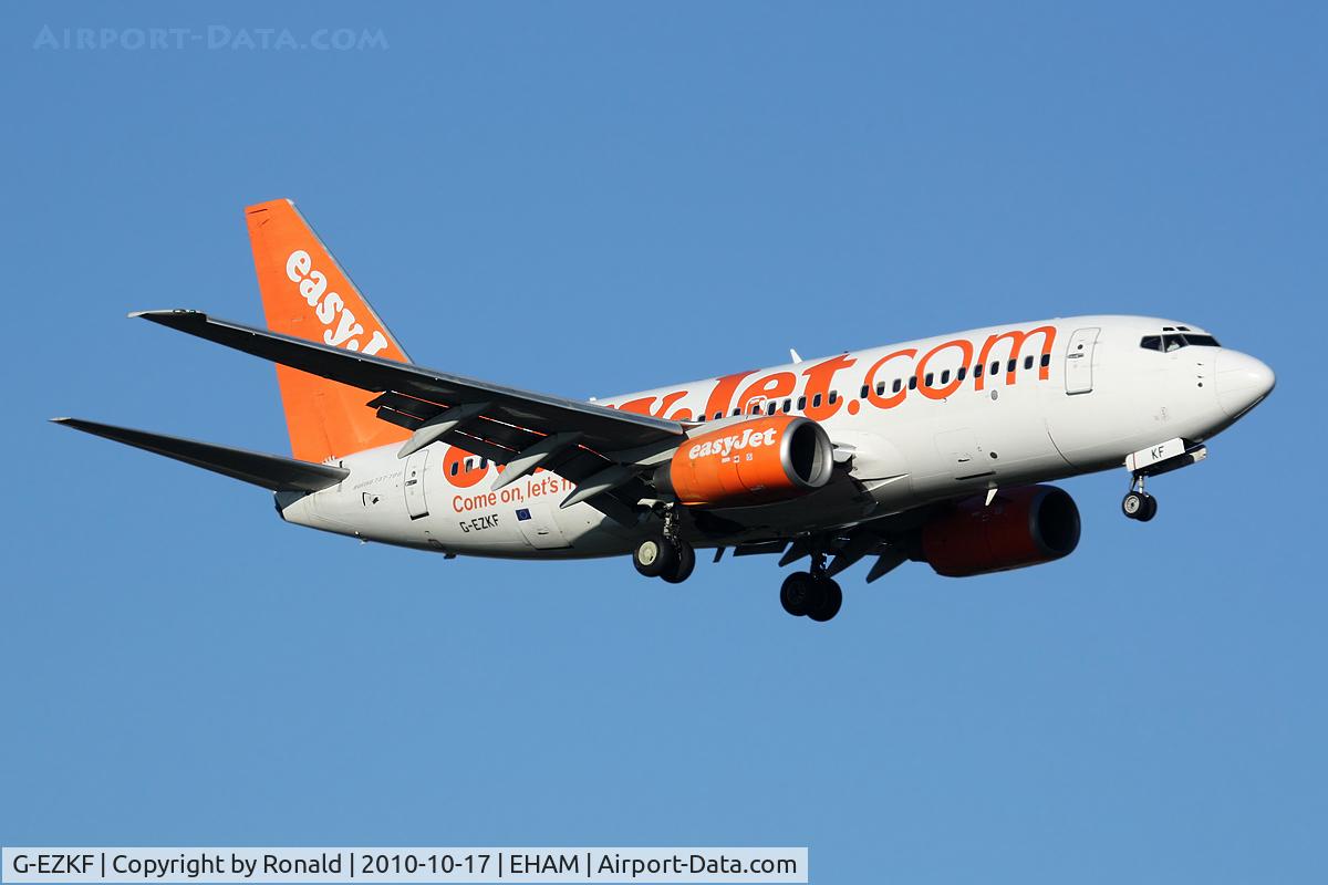 G-EZKF, 2004 Boeing 737-73V C/N 32427, at spl