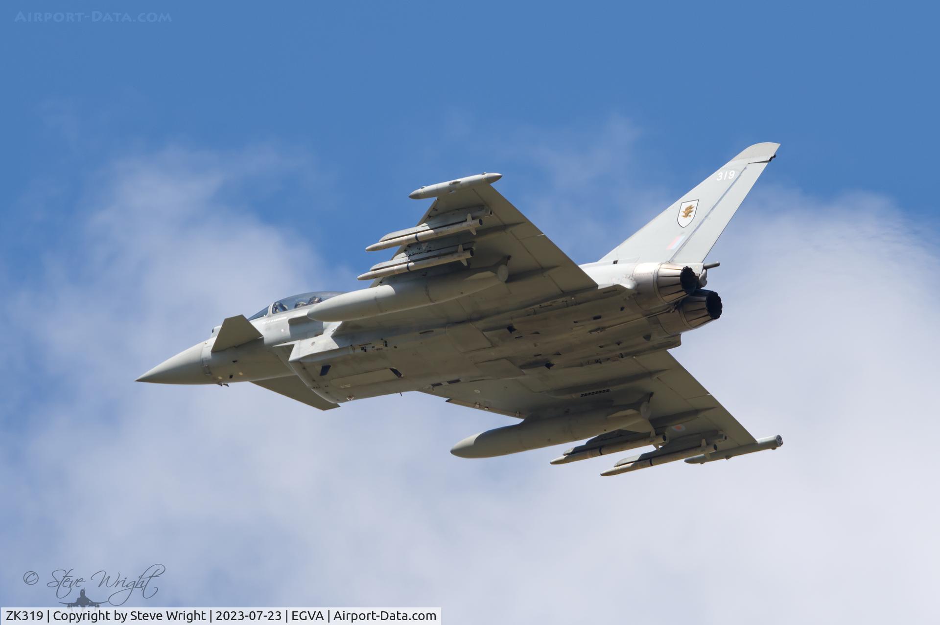 ZK319, Eurofighter EF-2000 Typhoon FGR.4 C/N BS080, RIAT 23 RAF Fairford UK
