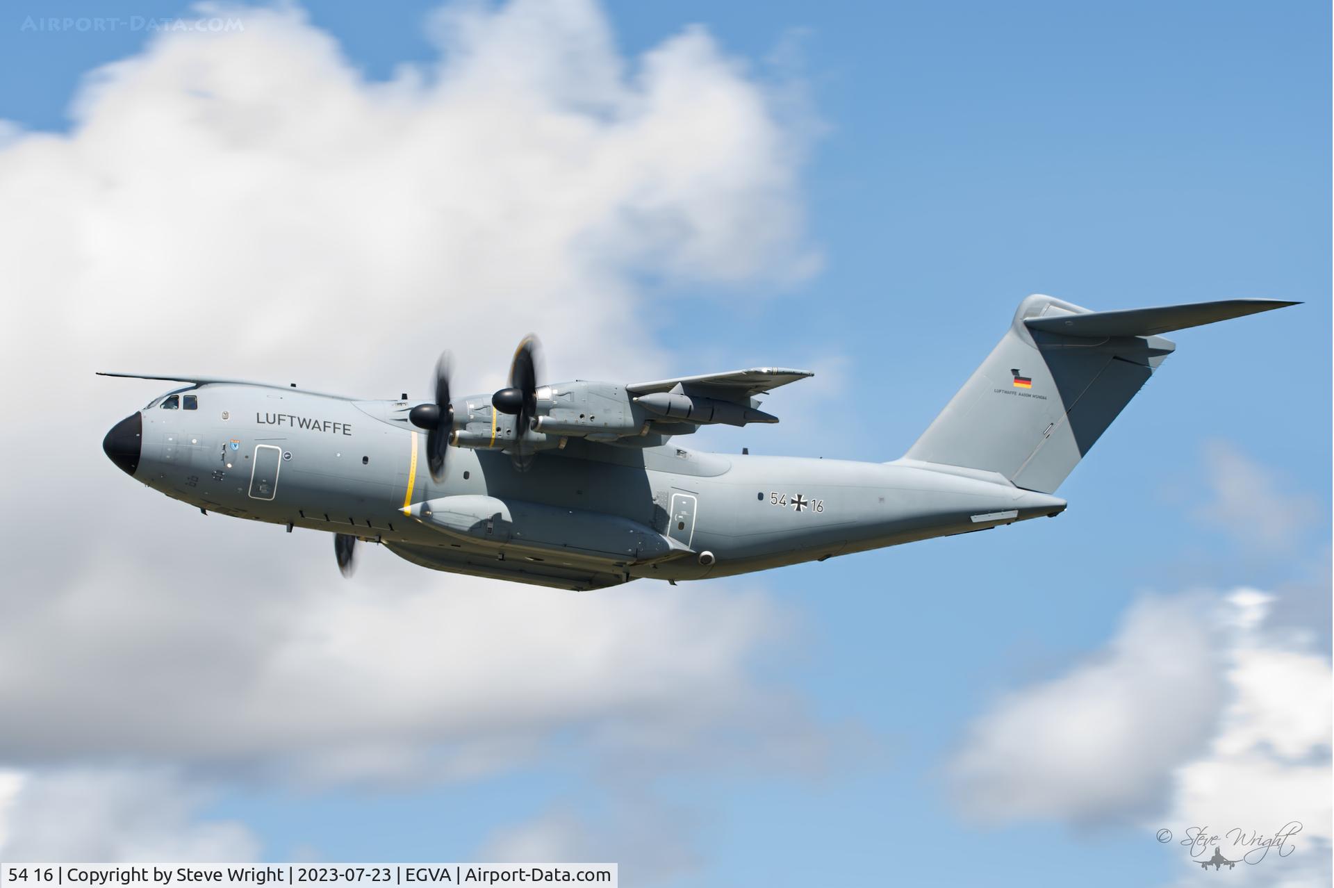 54 16, 2017 Airbus A400M Atlas C/N 064, RIAT 23 RAF Fairford UK
