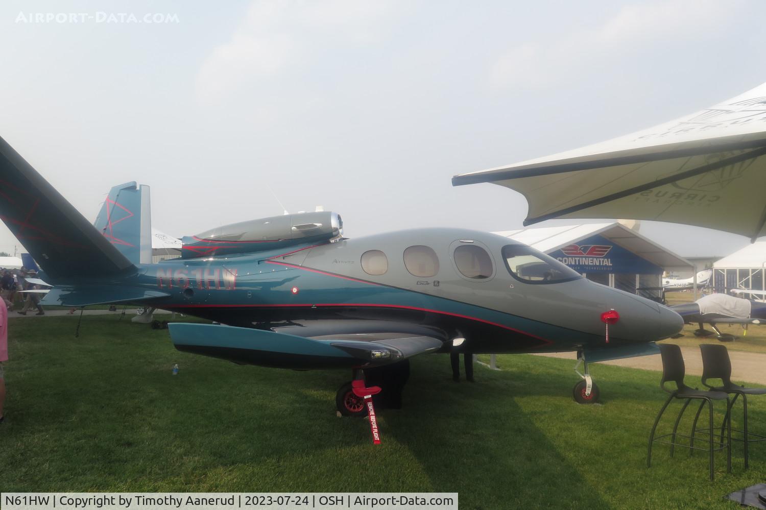 N61HW, 2023 Cirrus SF50 Vision C/N 0469, CIRRUS DESIGN CORP SF50, c/n: 0469, AirVenture 2023