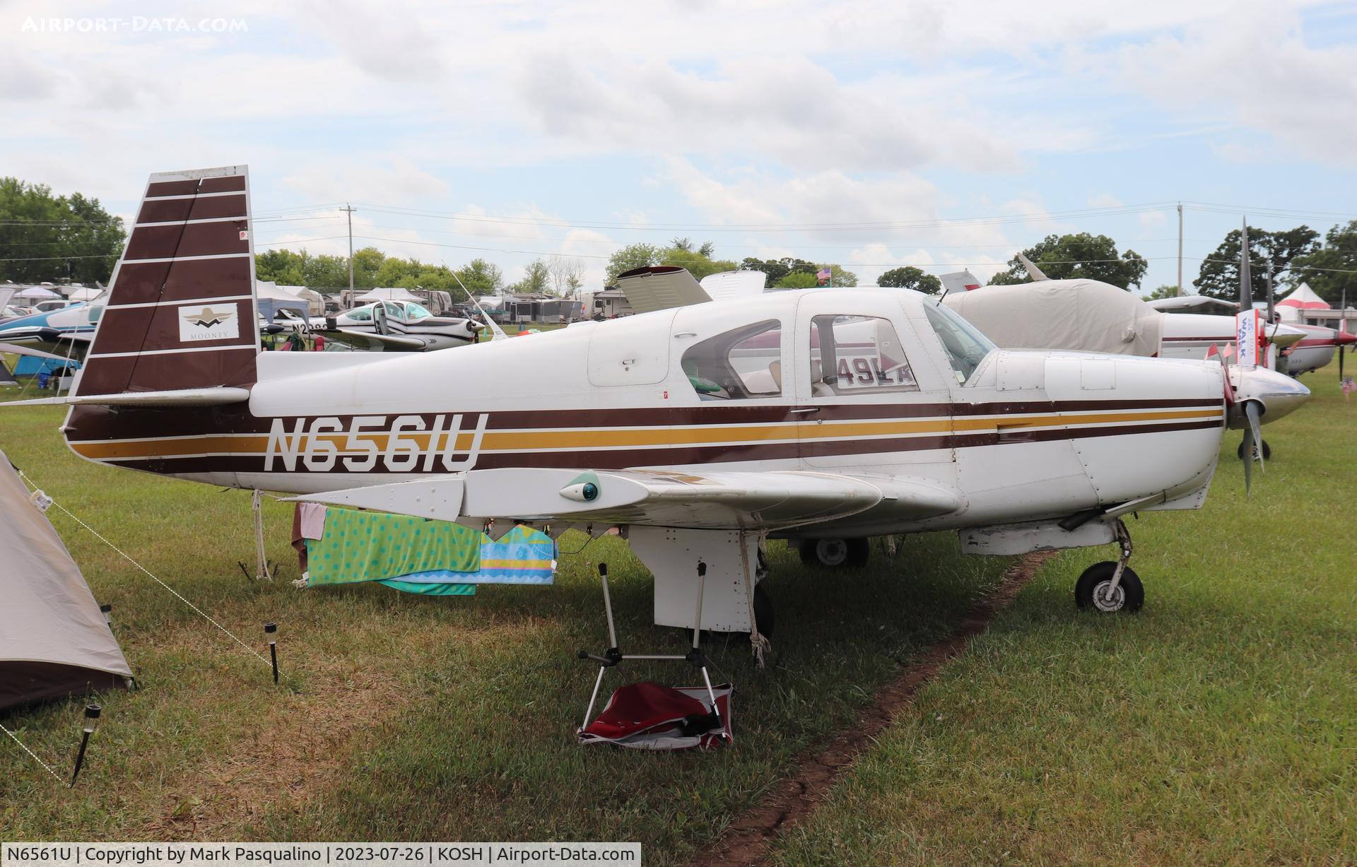 N6561U, 1962 Mooney M20C Ranger C/N 2343, Mooney M20C
